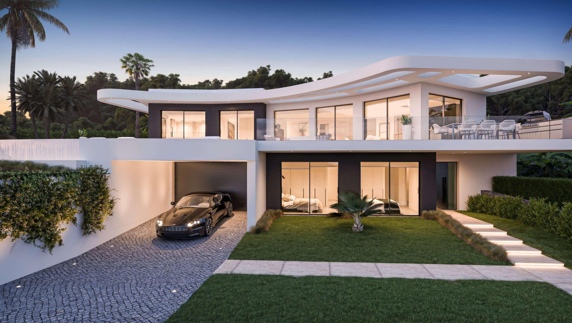 Villa i Javea, Alicante, Spanien 4 sovrum, 332 kvm. Nr. 88946