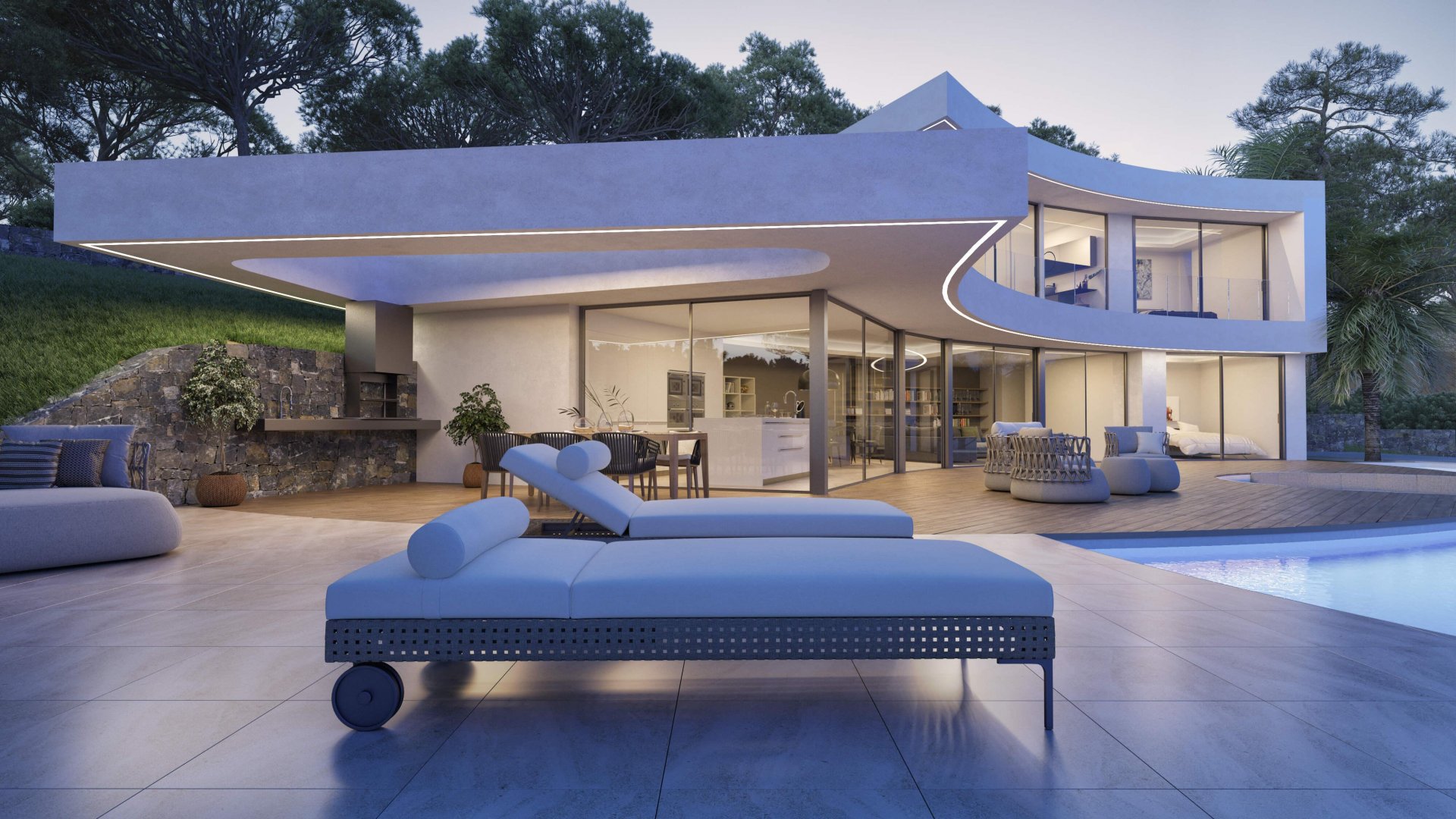 Villa Javea, Alicante, Spānijā 4 istabas, 220 m2 Nr. 88944