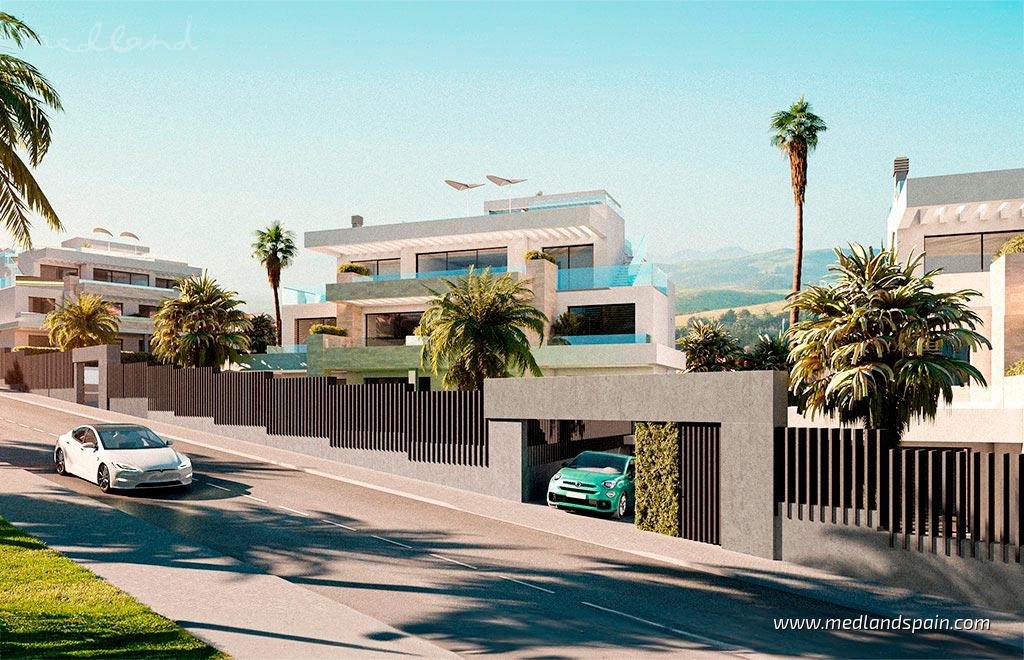 Lägenhet i Estepona, Malaga, Spanien 2 sovrum, 91 kvm. Nr. 108522
