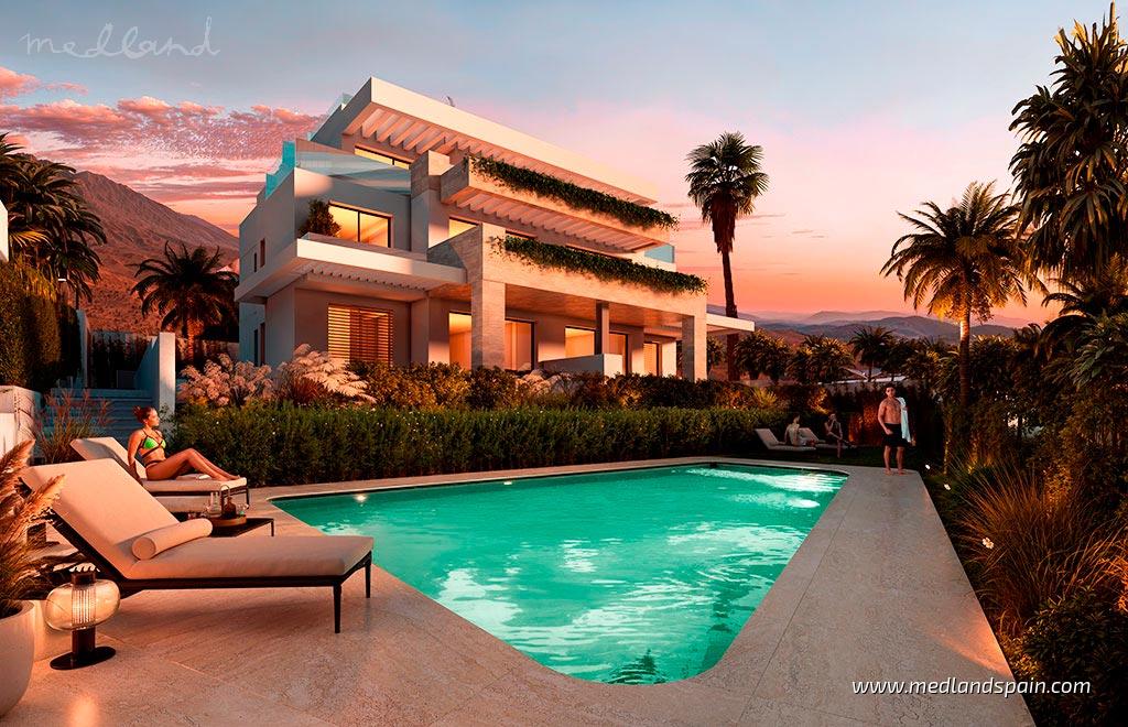 Lägenhet i Estepona, Malaga, Spanien 2 sovrum, 91 kvm. Nr. 108522
