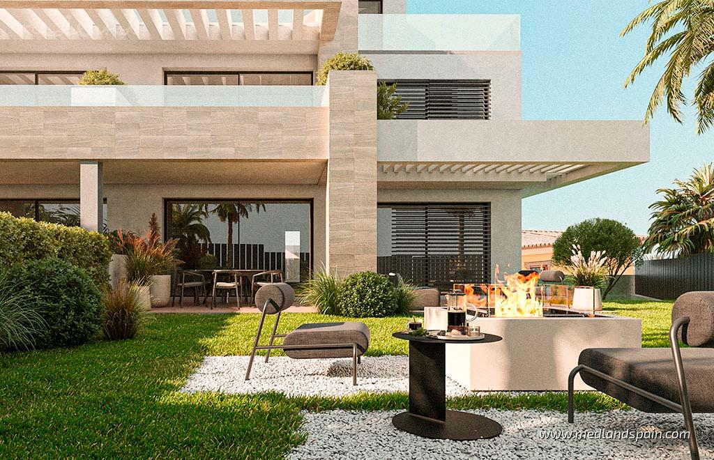 Lägenhet i Estepona, Malaga, Spanien 2 sovrum, 91 kvm. Nr. 108522