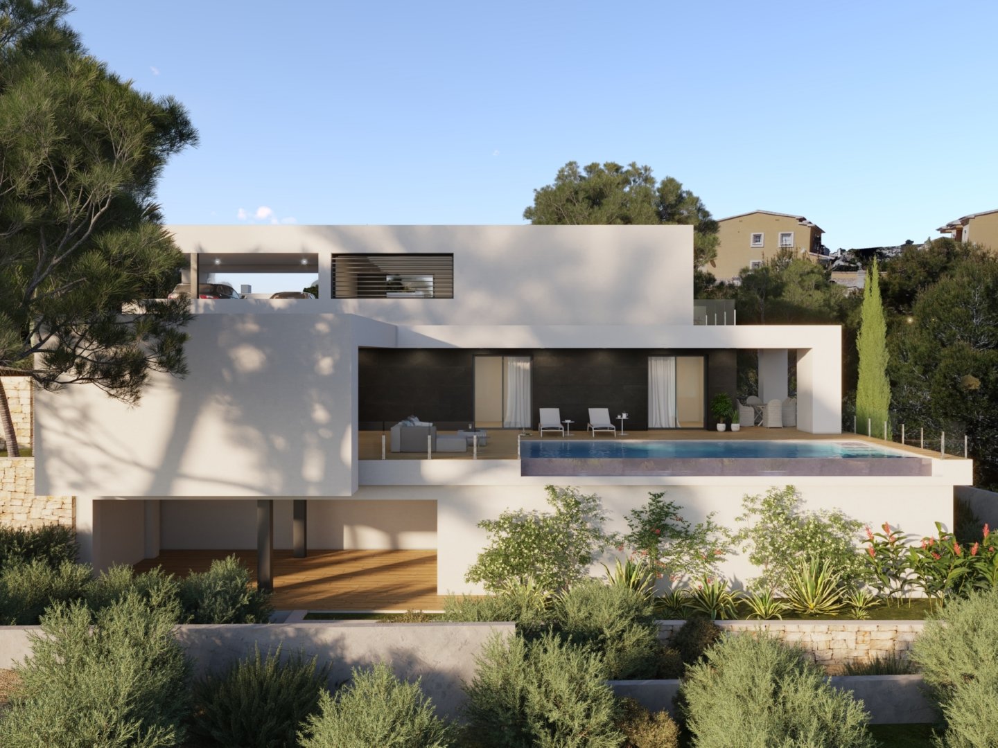 Villa a Cumbre Del Sol, Alicante, Spagna 3 camere da letto, 442 mq. N° 90359