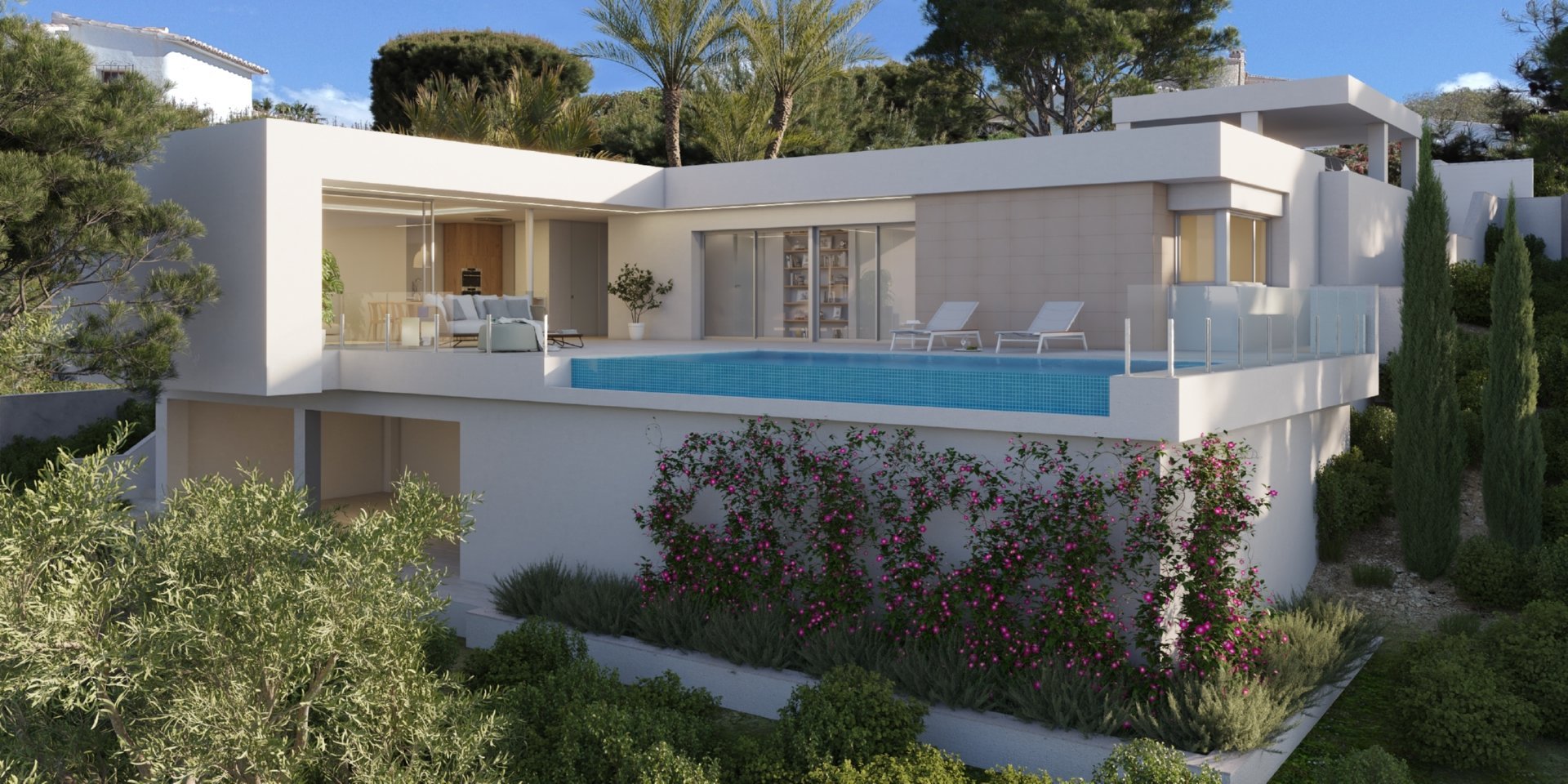 Villa i Cumbre Del Sol, Alicante, Spanien 3 sovrum, 333 kvm. Nr. 90357