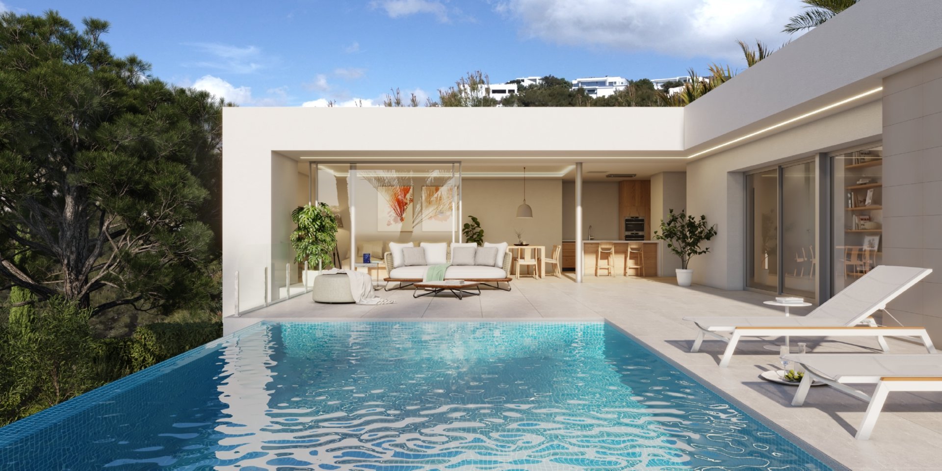 Villa i Cumbre Del Sol, Alicante, Spanien 3 sovrum, 333 kvm. Nr. 90357