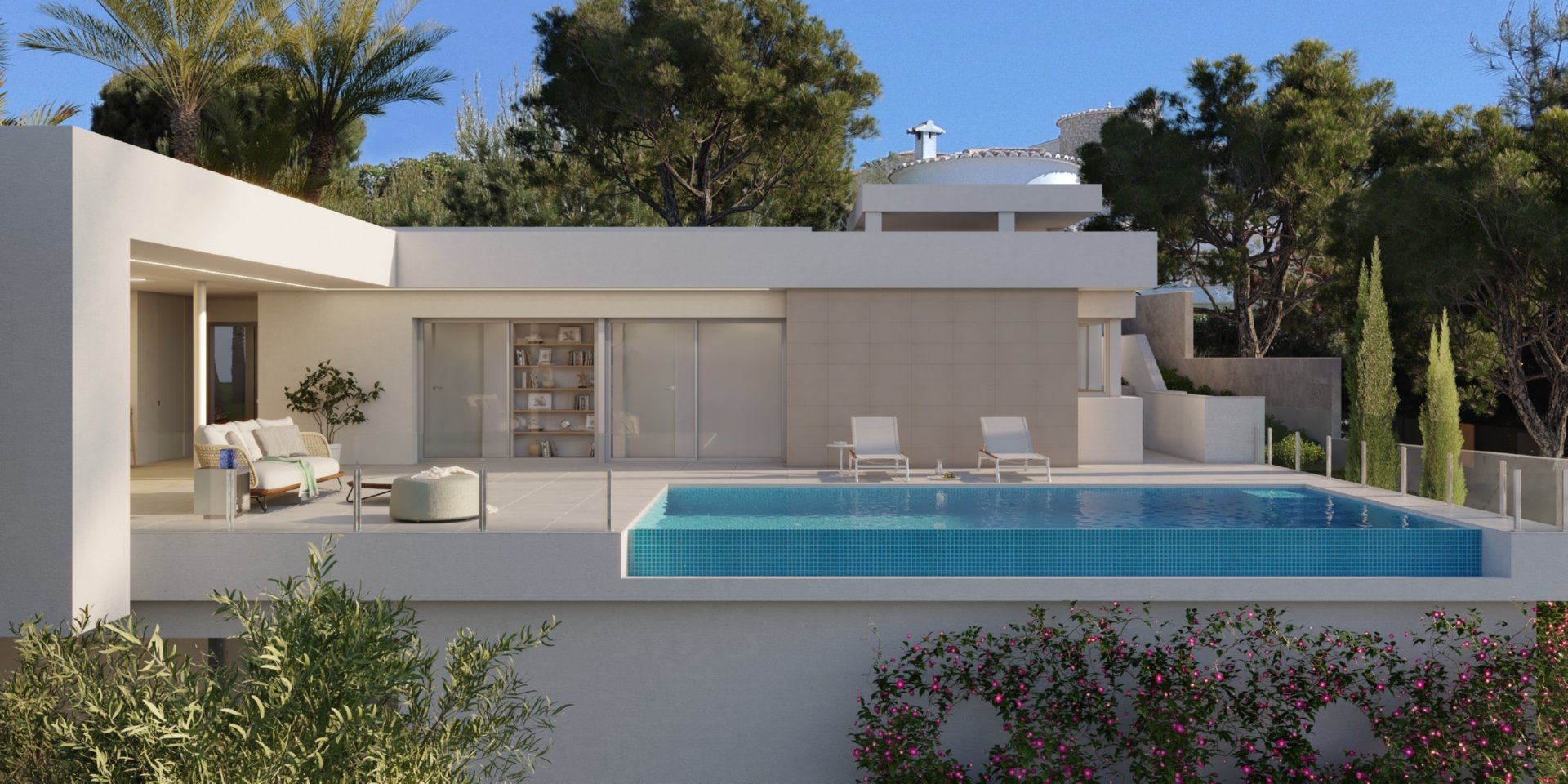 Villa i Cumbre Del Sol, Alicante, Spanien 3 sovrum, 333 kvm. Nr. 90357
