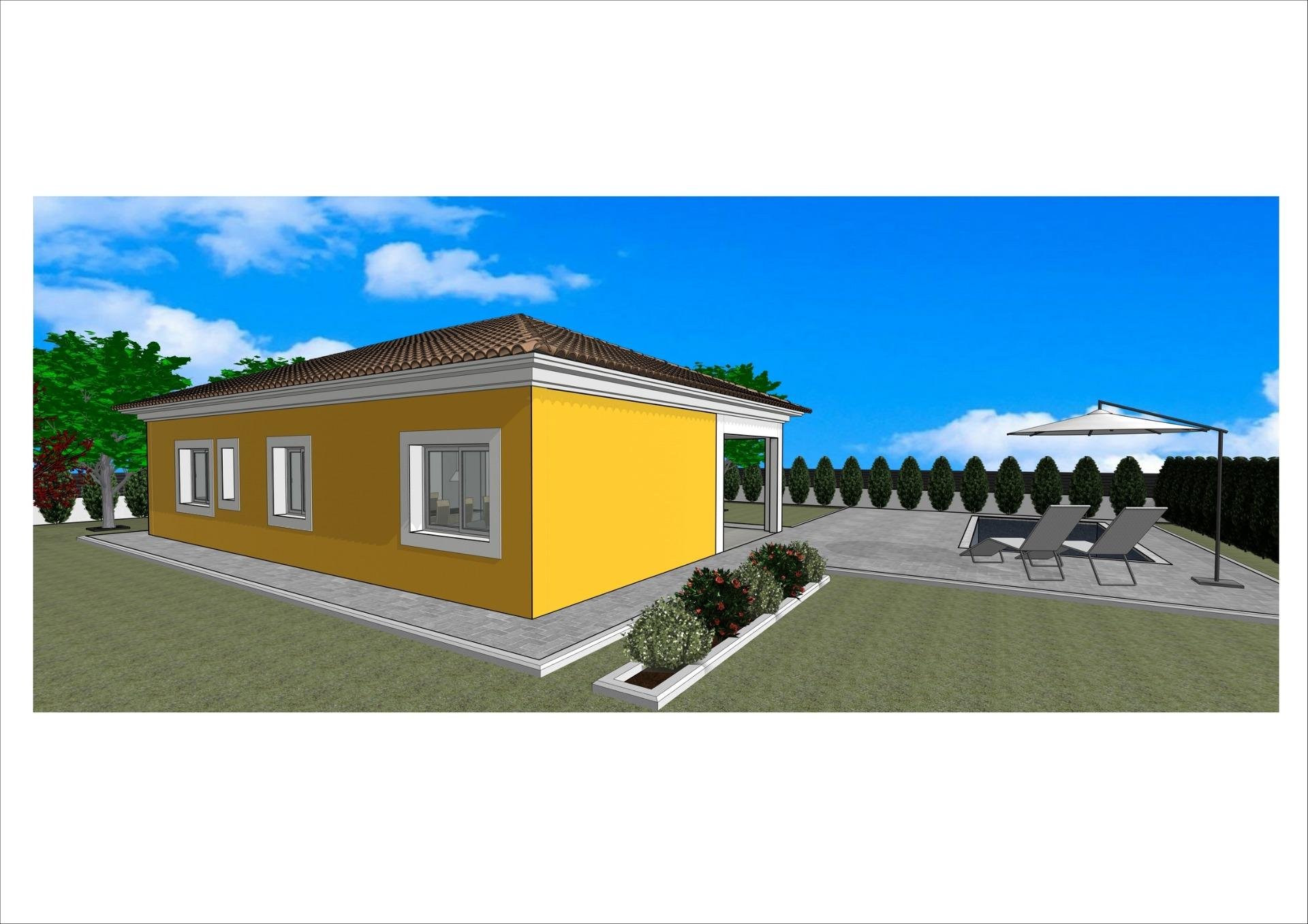 Villa a Pinoso, Alicante, Spagna 2 camere da letto, 115 mq. N° 103339