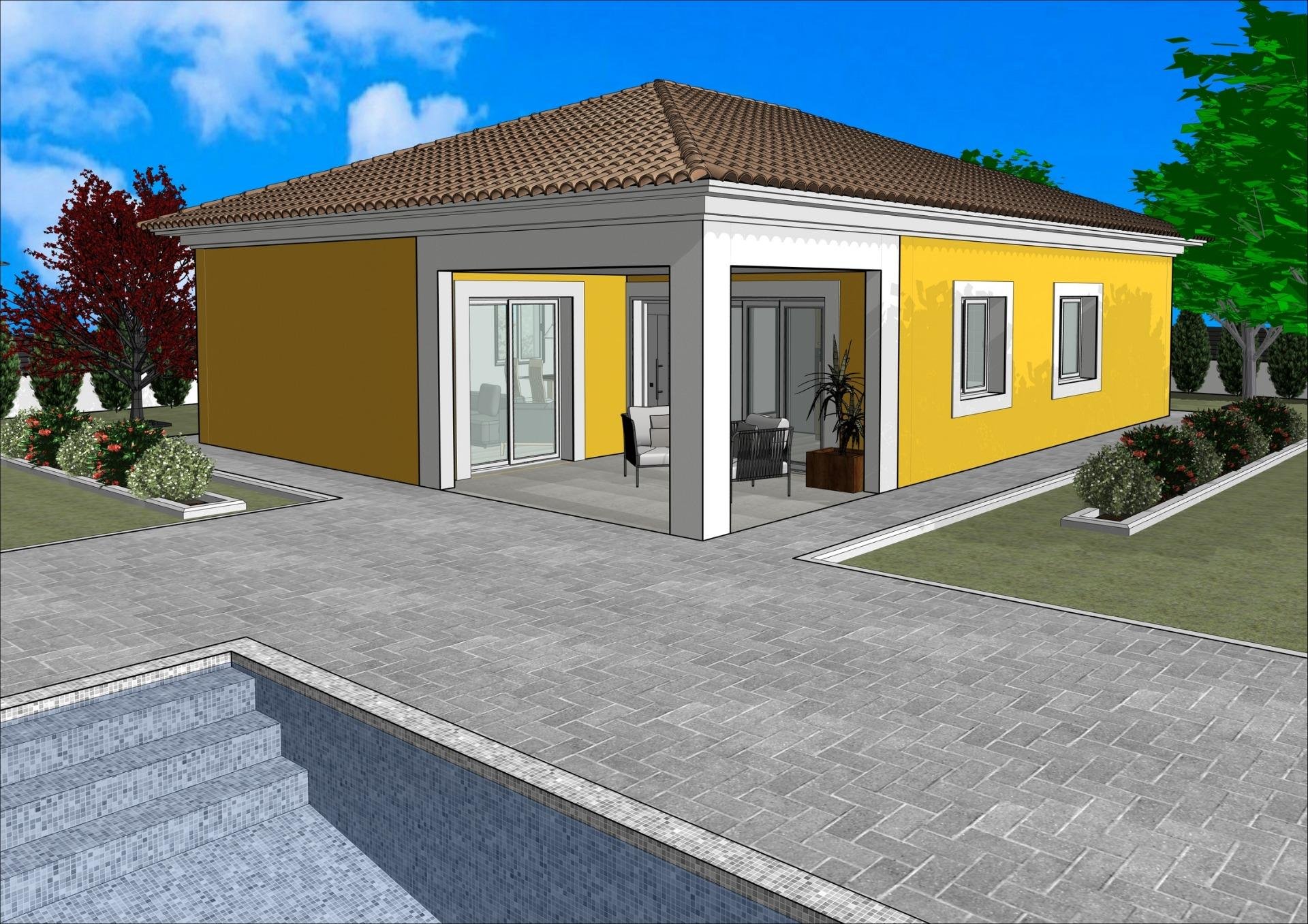 Villa a Pinoso, Alicante, Spagna 2 camere da letto, 115 mq. N° 103339