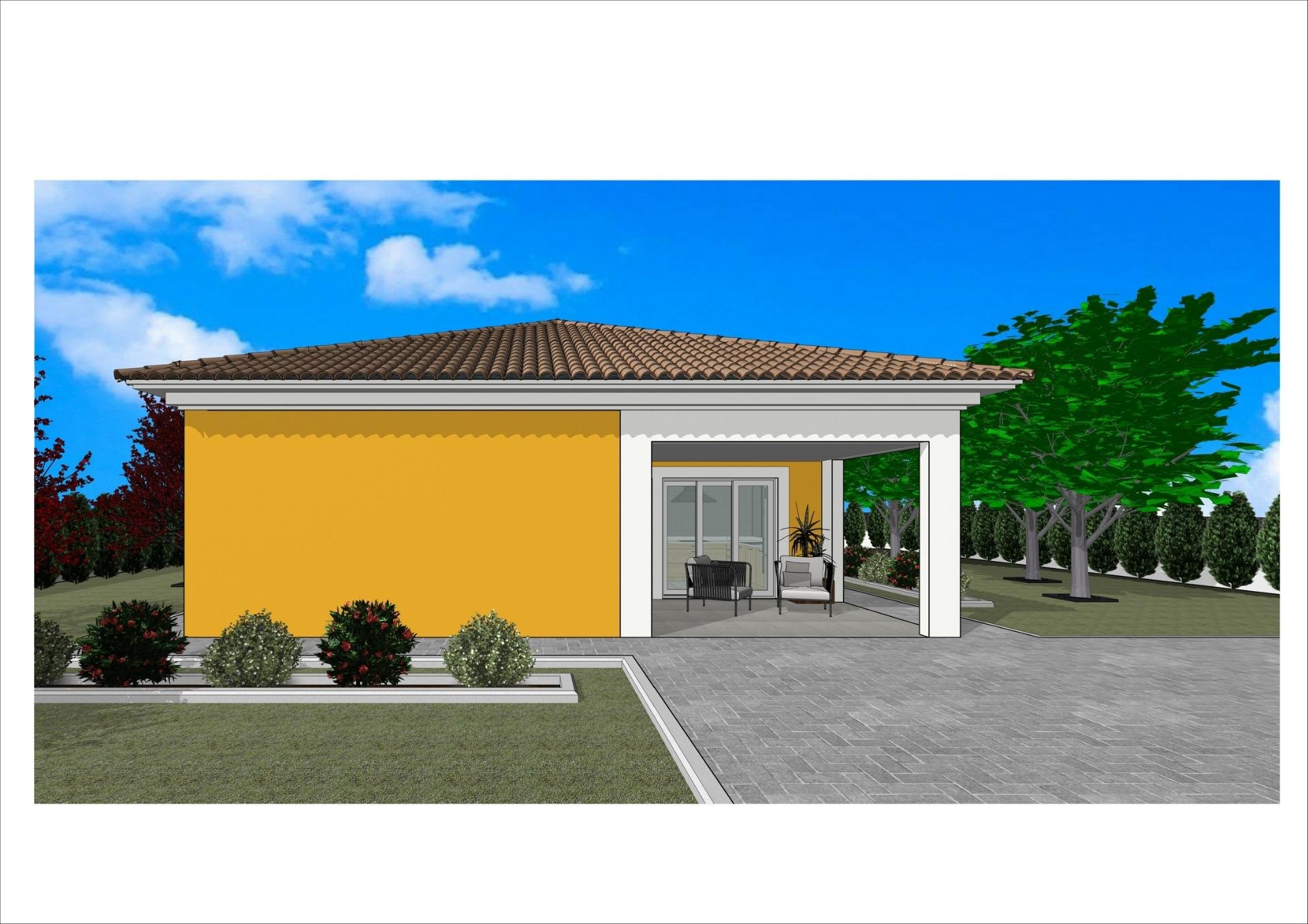 Villa a Pinoso, Alicante, Spagna 2 camere da letto, 115 mq. N° 103339