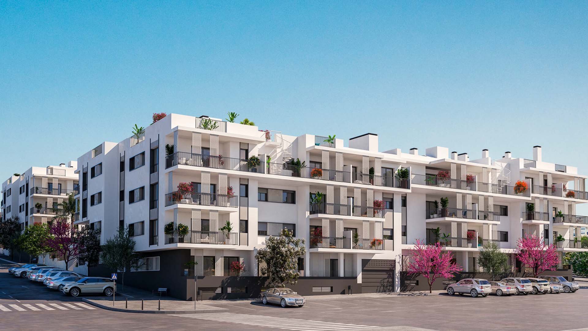 Wohnung in Isidora Living, Malaga, Spanien 3 Schlafzimmer, 122.22 m2 Nr. 93360