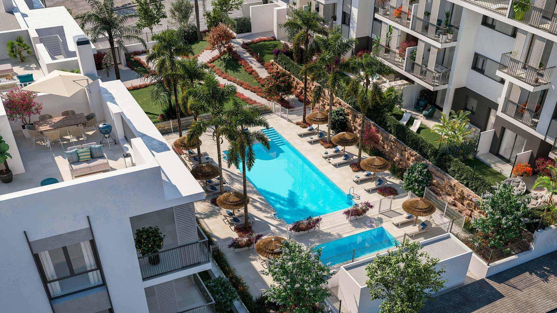 Wohnung in Isidora Living, Malaga, Spanien 3 Schlafzimmer, 122.22 m2 Nr. 93360