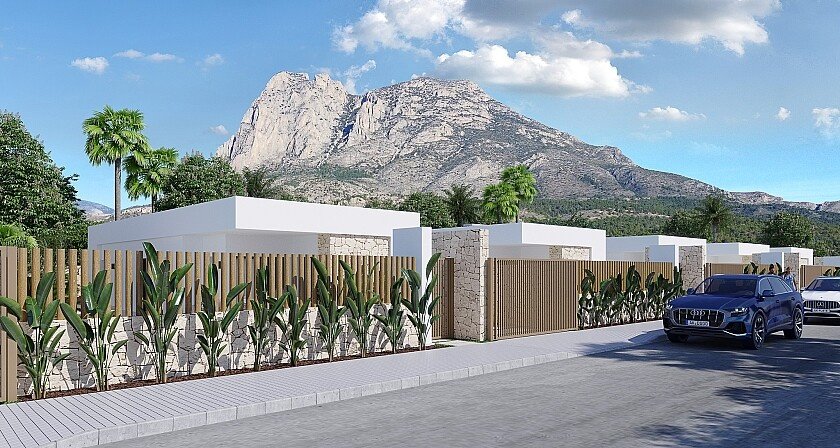 Villa i Benidorm, Alicante, Spanien 3 sovrum, 110 kvm. Nr. 103512