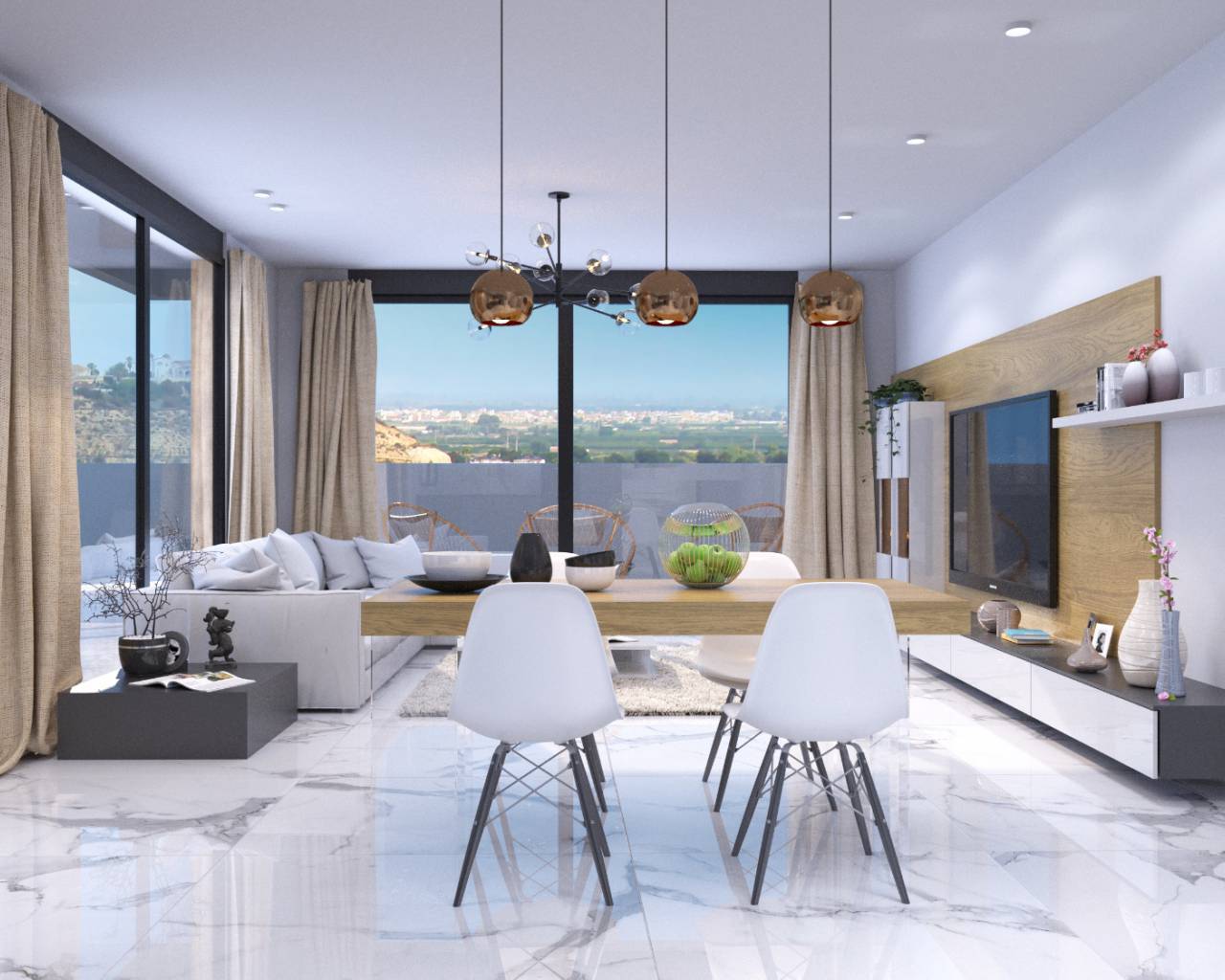 Villa en Ciudad Quesada, Alicante, España 3 dormitorios, 124 m2 No. 93424