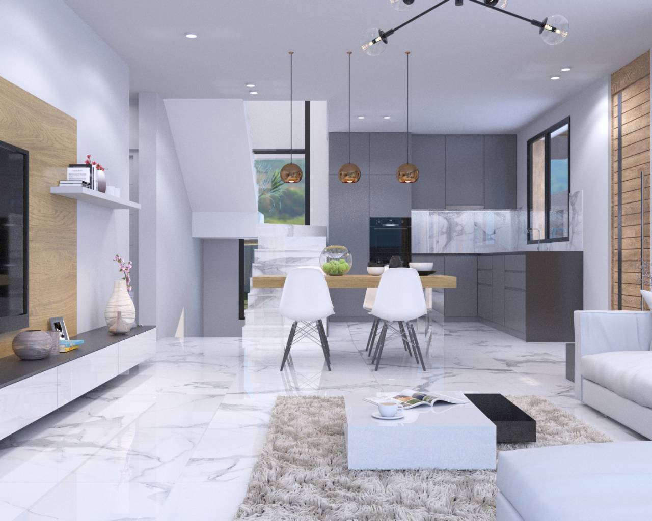 Villa en Ciudad Quesada, Alicante, España 3 dormitorios, 124 m2 No. 93424