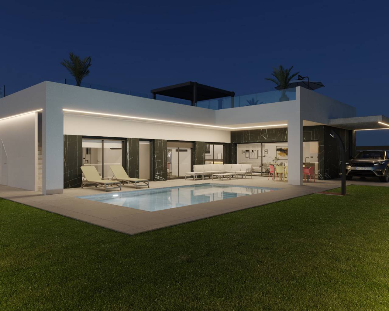 Villa in Algorfa, Alicante, Spanien 3 Schlafzimmer, 130 m2 Nr. 93429