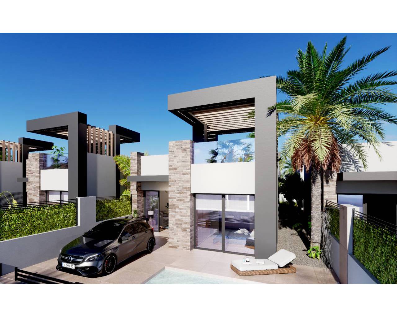 Villa in San Fulgencio, Alicante, Spain 3 bedrooms, 127 sq.m. No. 93423