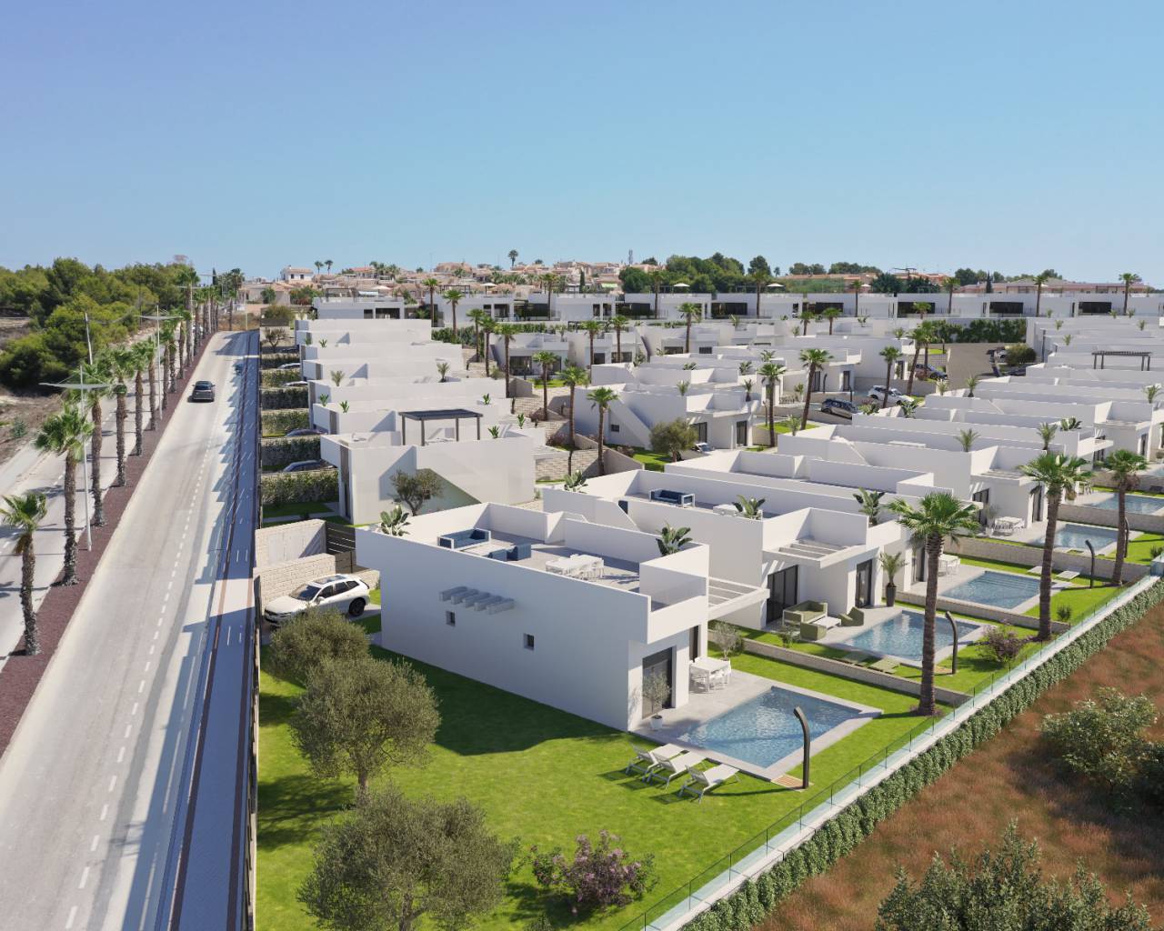 Villa in Algorfa, Alicante, Spain 3 bedrooms, 103 sq.m. No. 93425