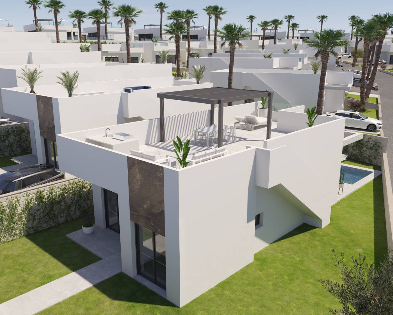 Villa in Algorfa, Alicante, Spain 3 bedrooms, 103 sq.m. No. 93425