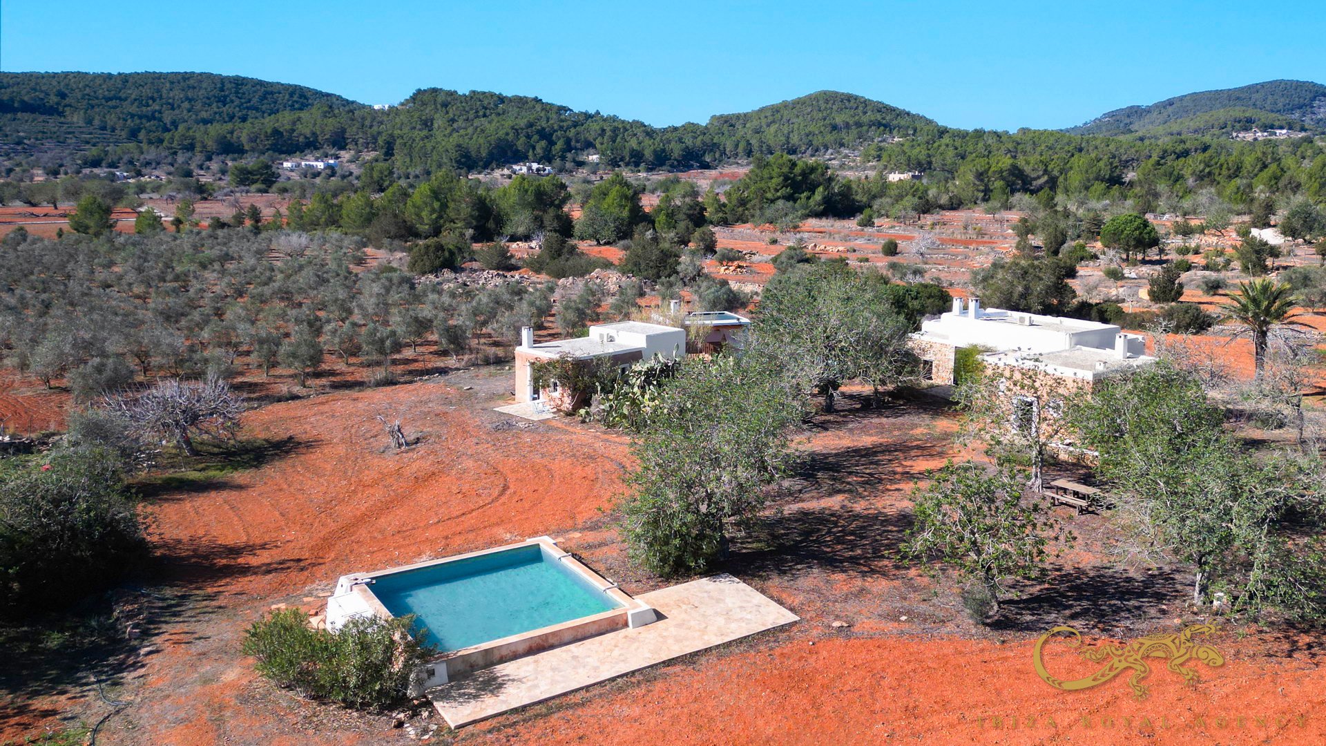 Finca San Mateu D'albarca, Ibiza, Espanja 189 m2 No. 130011