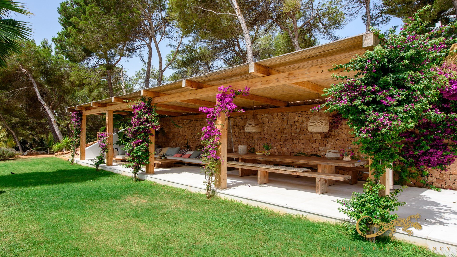 Huvila Es Cubells, Ibiza, Espanja 6 makuuhuonetta, 365 m2 No. 130008