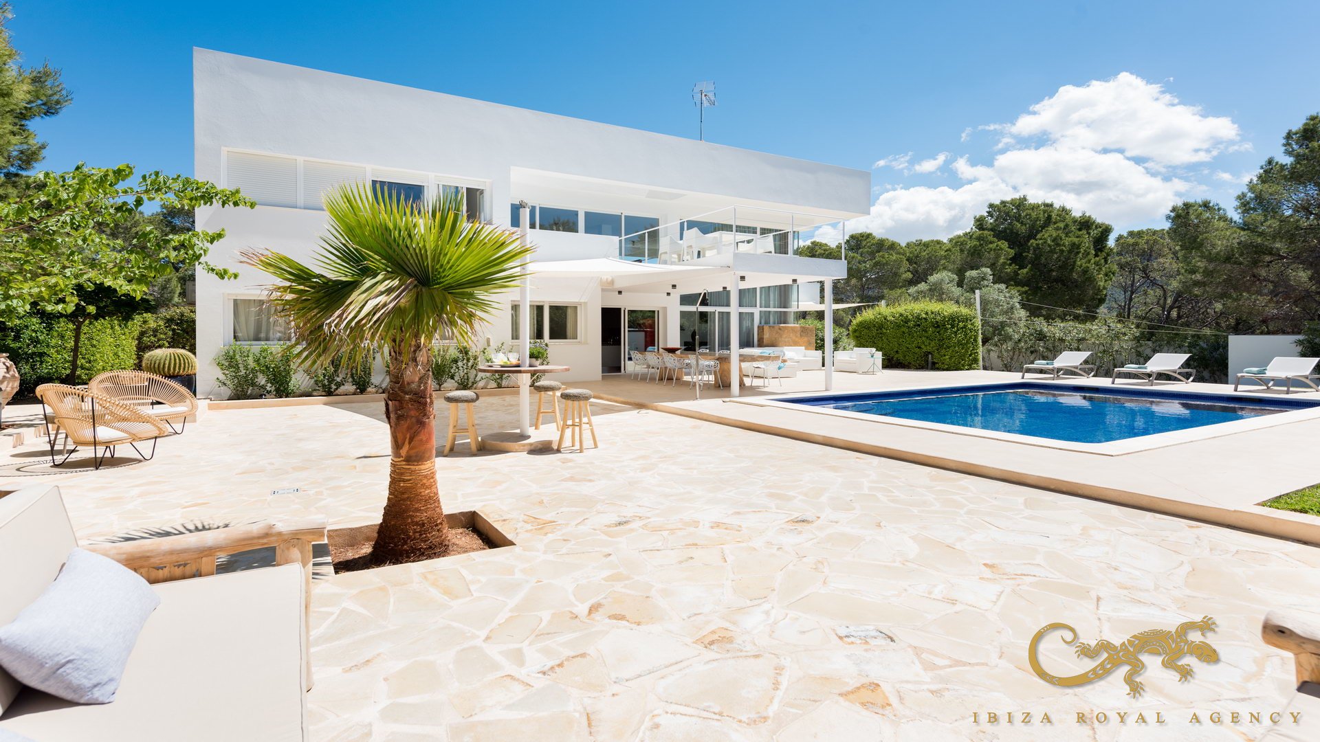 Villa in Cala Vadella, Ibiza, Spain 6 bedrooms, 461 sq.m. No. 130013
