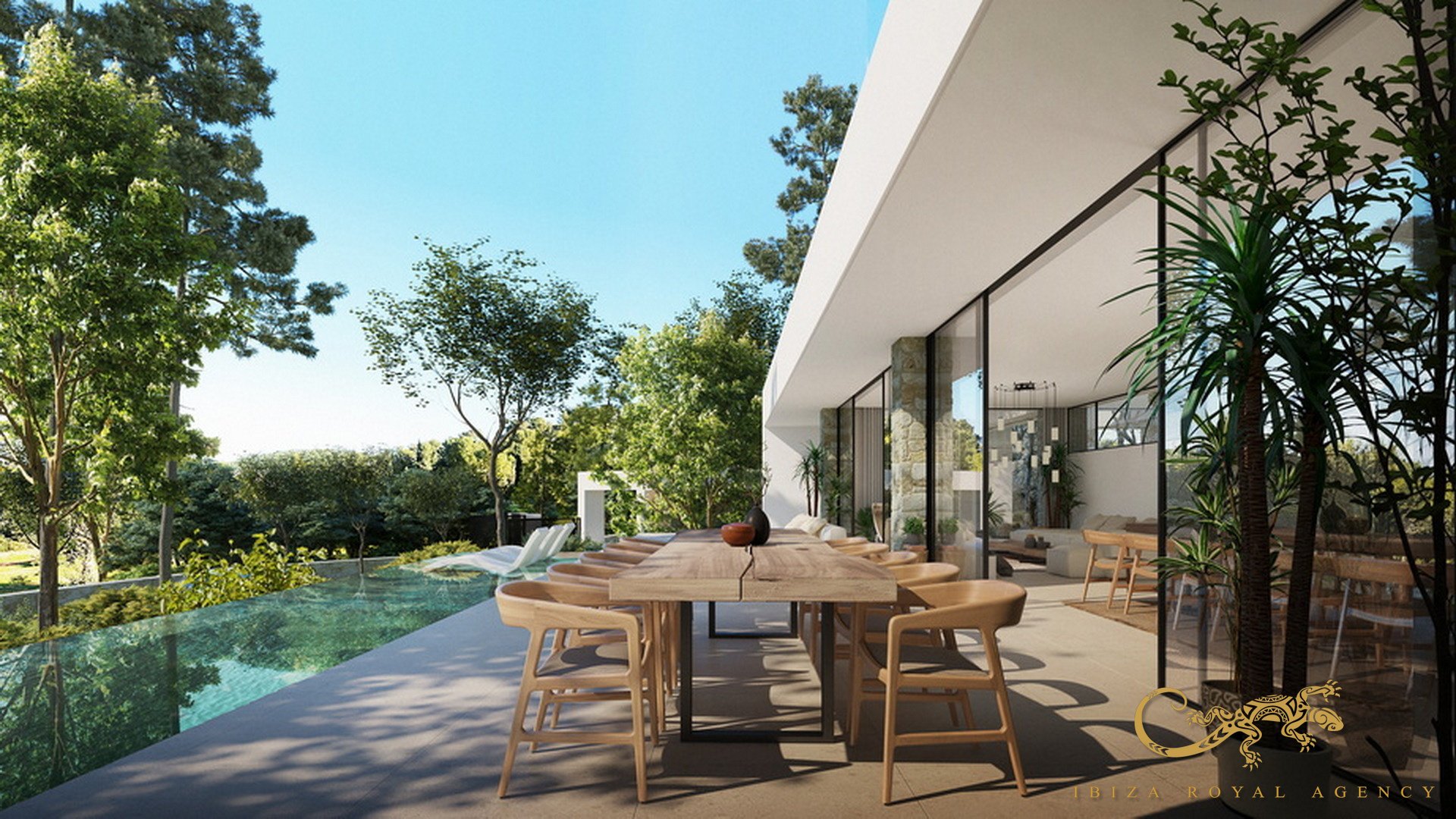 Huvila Roca Llisa, Ibiza, Espanja 731 m2 No. 130025