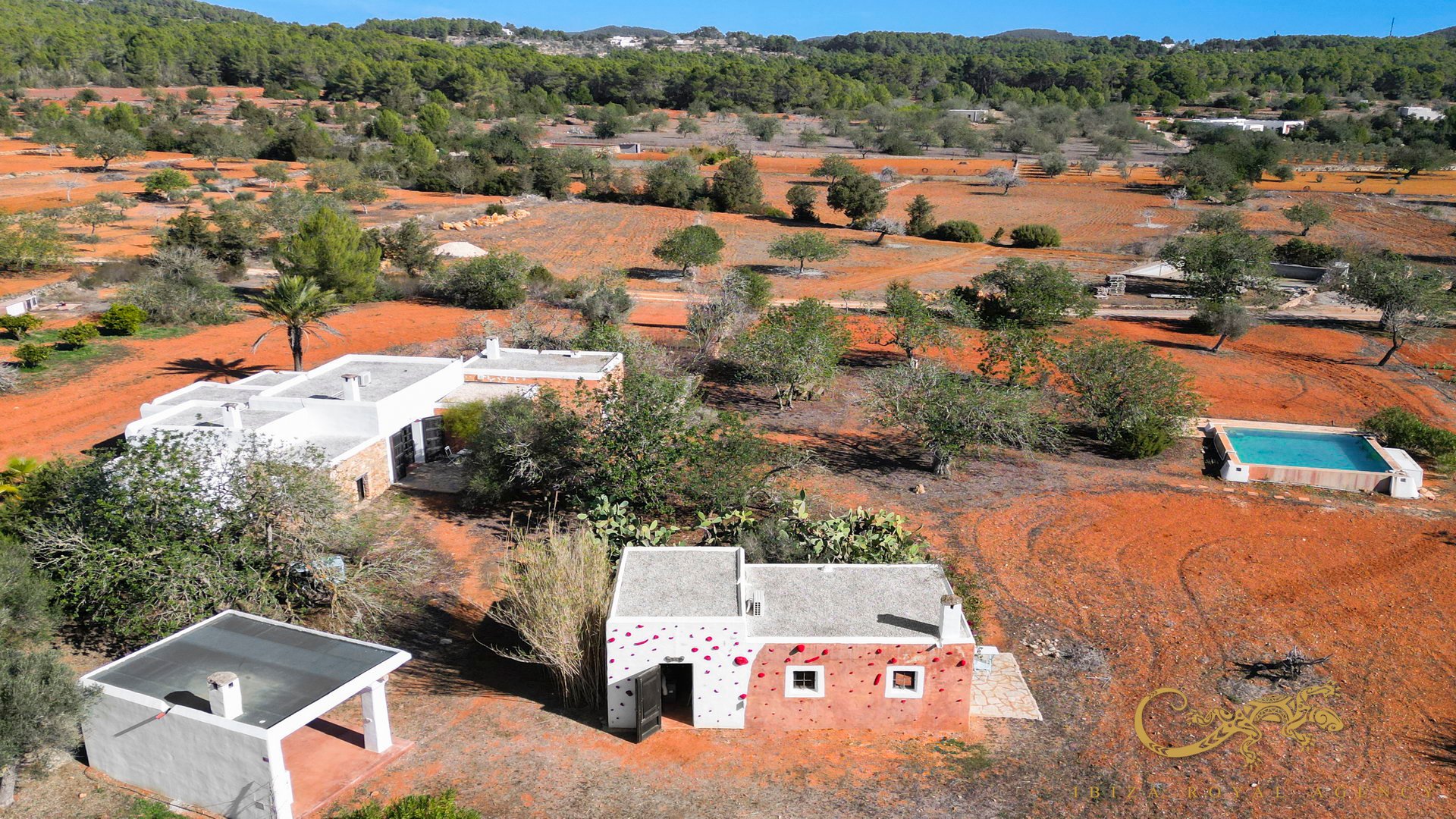 Finca San Mateu D'albarca, Ibiza, Espanja 189 m2 No. 130011