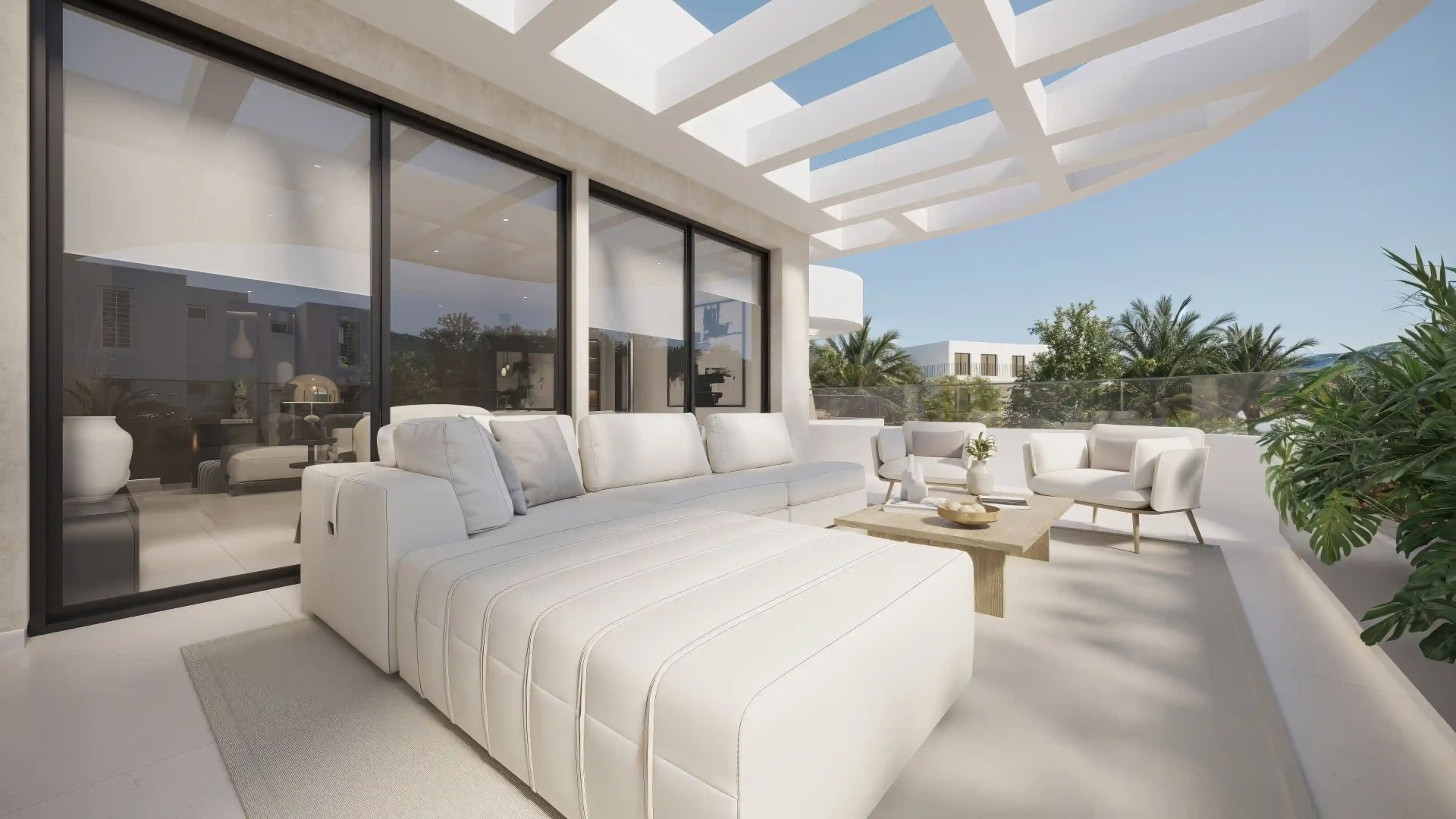 Attico a Jesus, Ibiza, Spagna 3 camere da letto, 282 mq. N° 132821