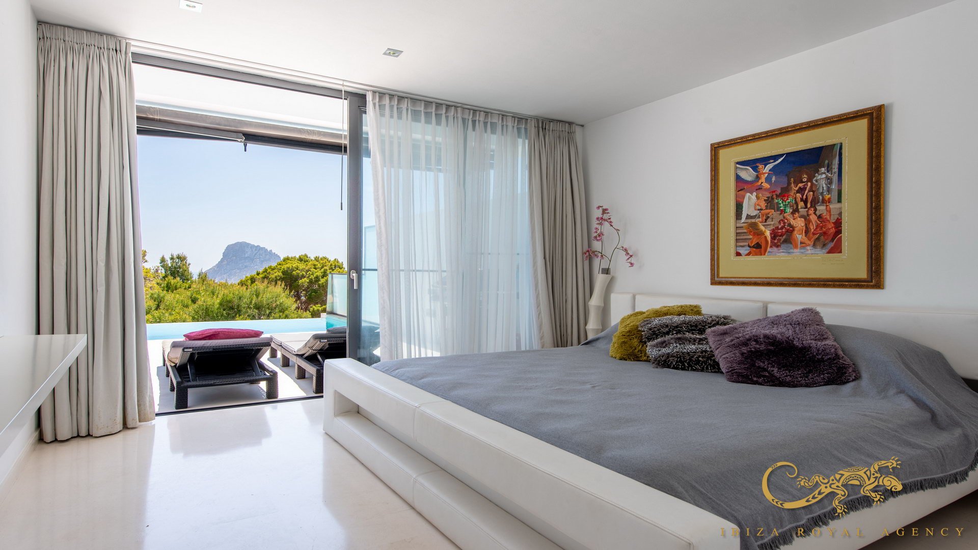 Talo Cala Carbo, Ibiza, Espanja 3 makuuhuonetta, 186 m2 No. 130023