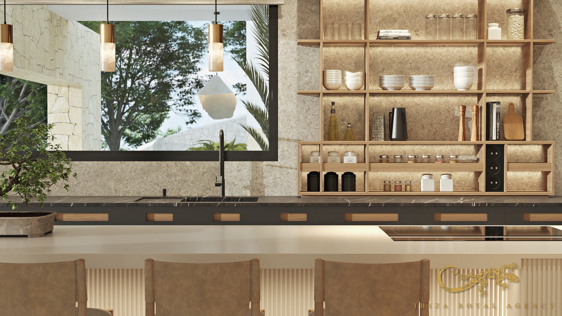 Huvila Roca Llisa, Ibiza, Espanja 731 m2 No. 130025