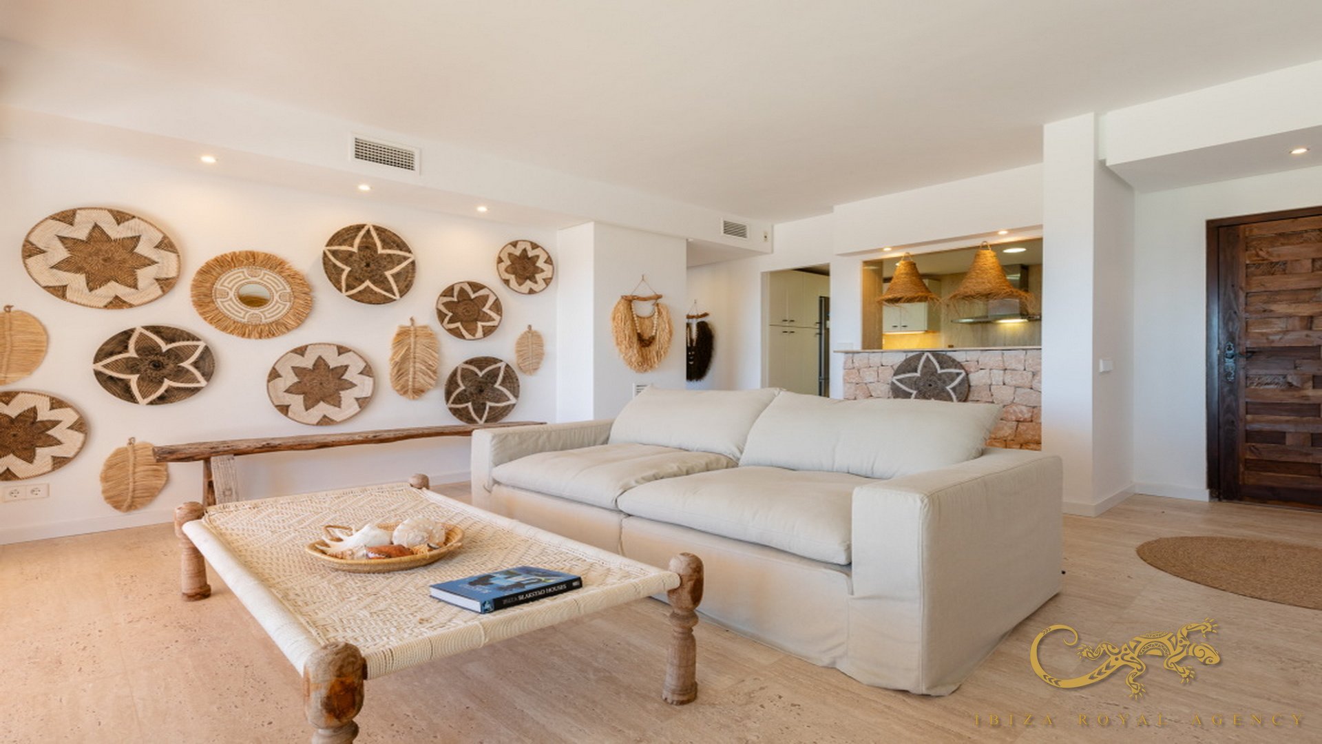 Lägenhet i Cala Carbo, Ibiza, Spanien 2 sovrum, 93 kvm. Nr. 129991