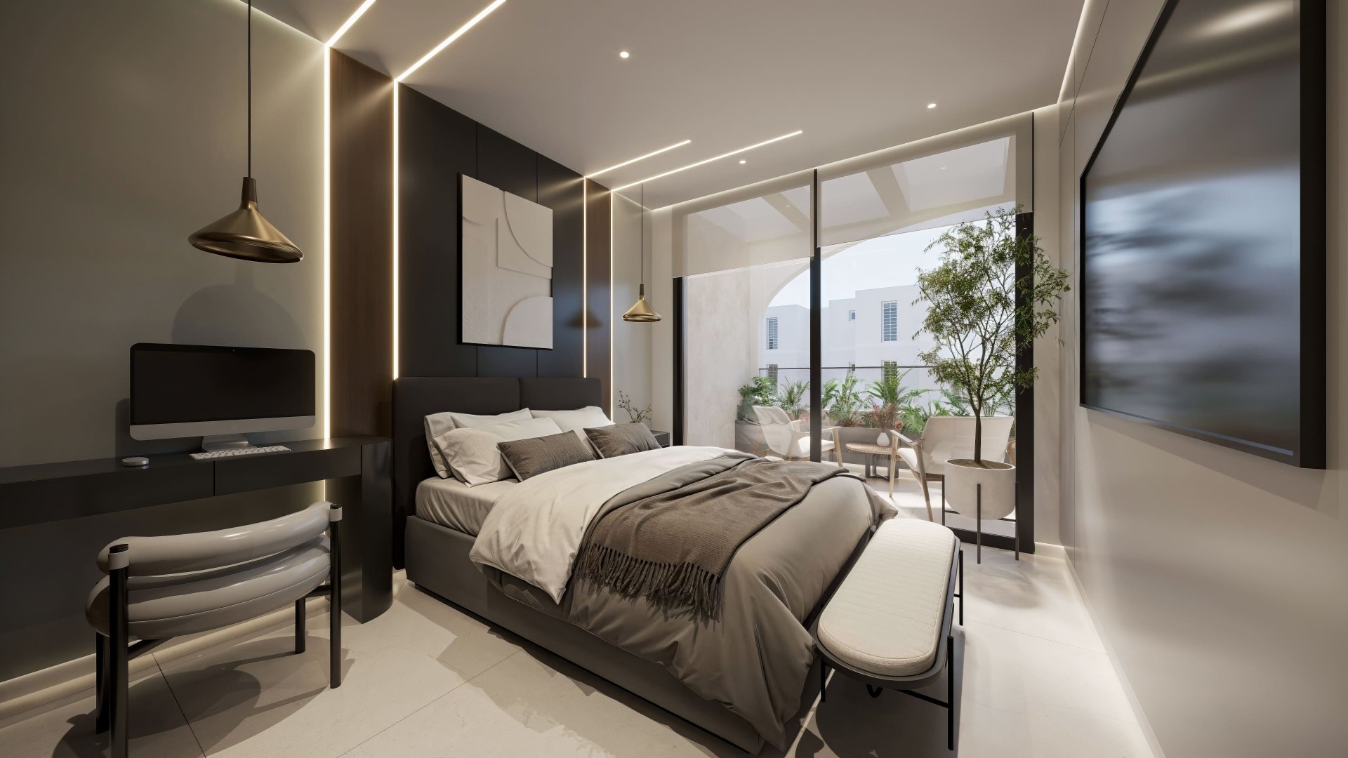 Penthäuser in Jesus, Ibiza, Spanien 3 Schlafzimmer, 274 m2 Nr. 132820