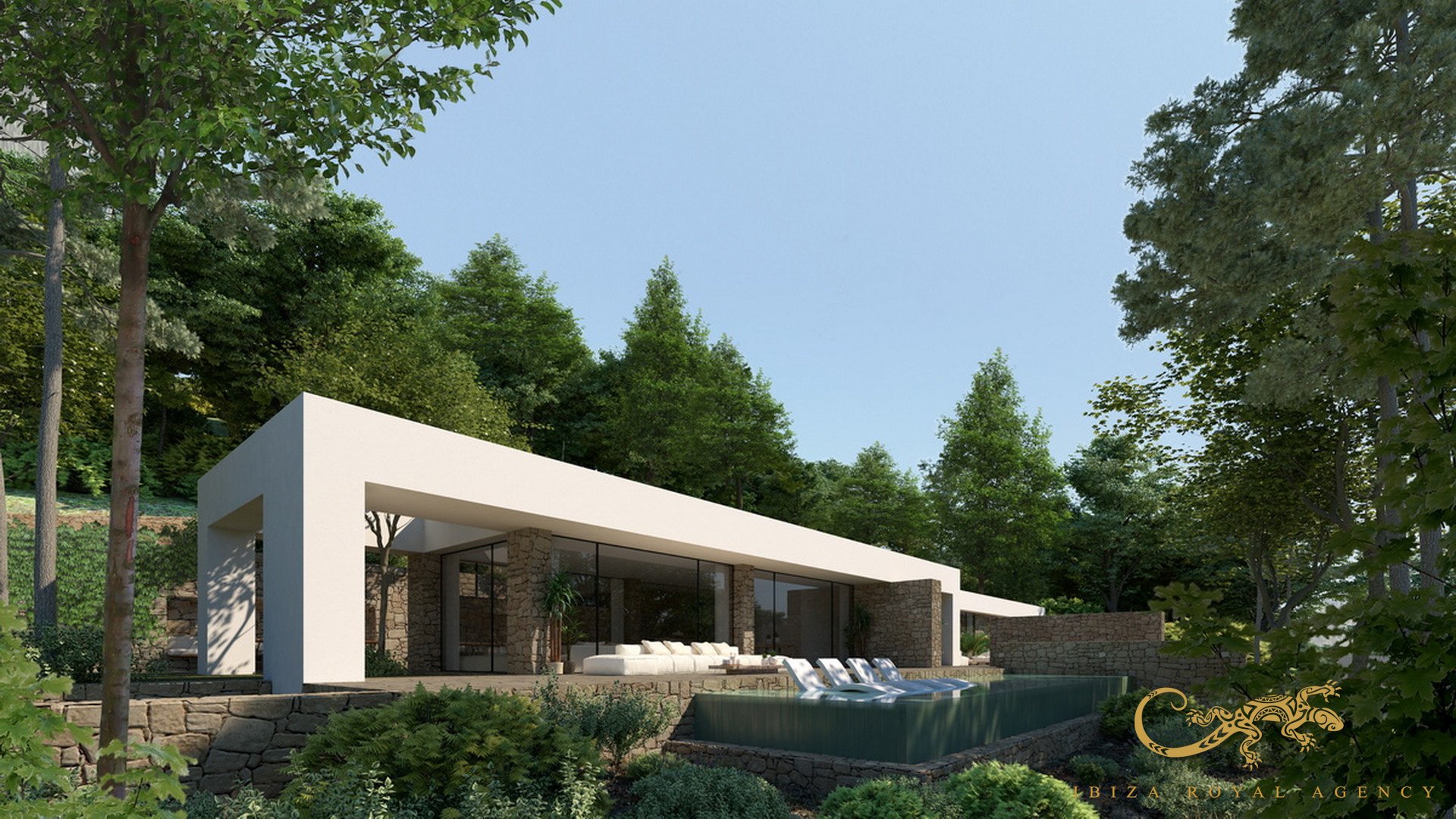 Huvila Roca Llisa, Ibiza, Espanja 731 m2 No. 130025