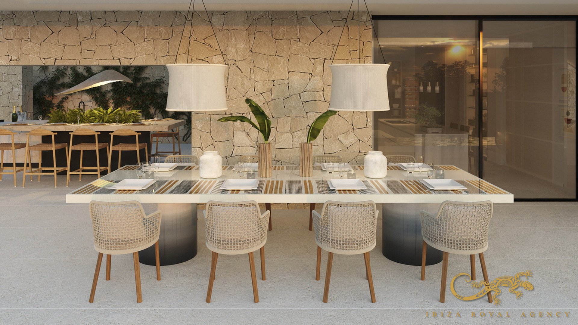 Huvila Roca Llisa, Ibiza, Espanja 731 m2 No. 130025