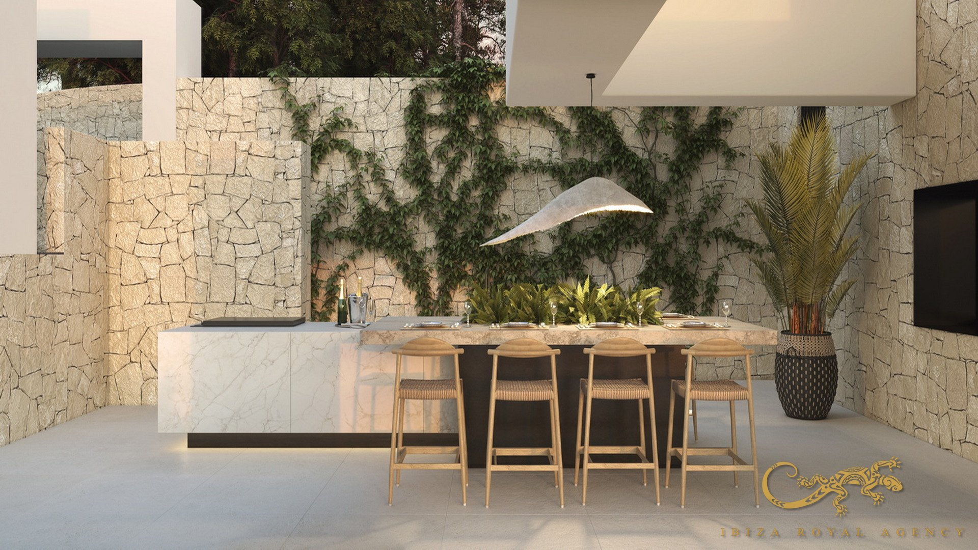 Huvila Roca Llisa, Ibiza, Espanja 731 m2 No. 130025