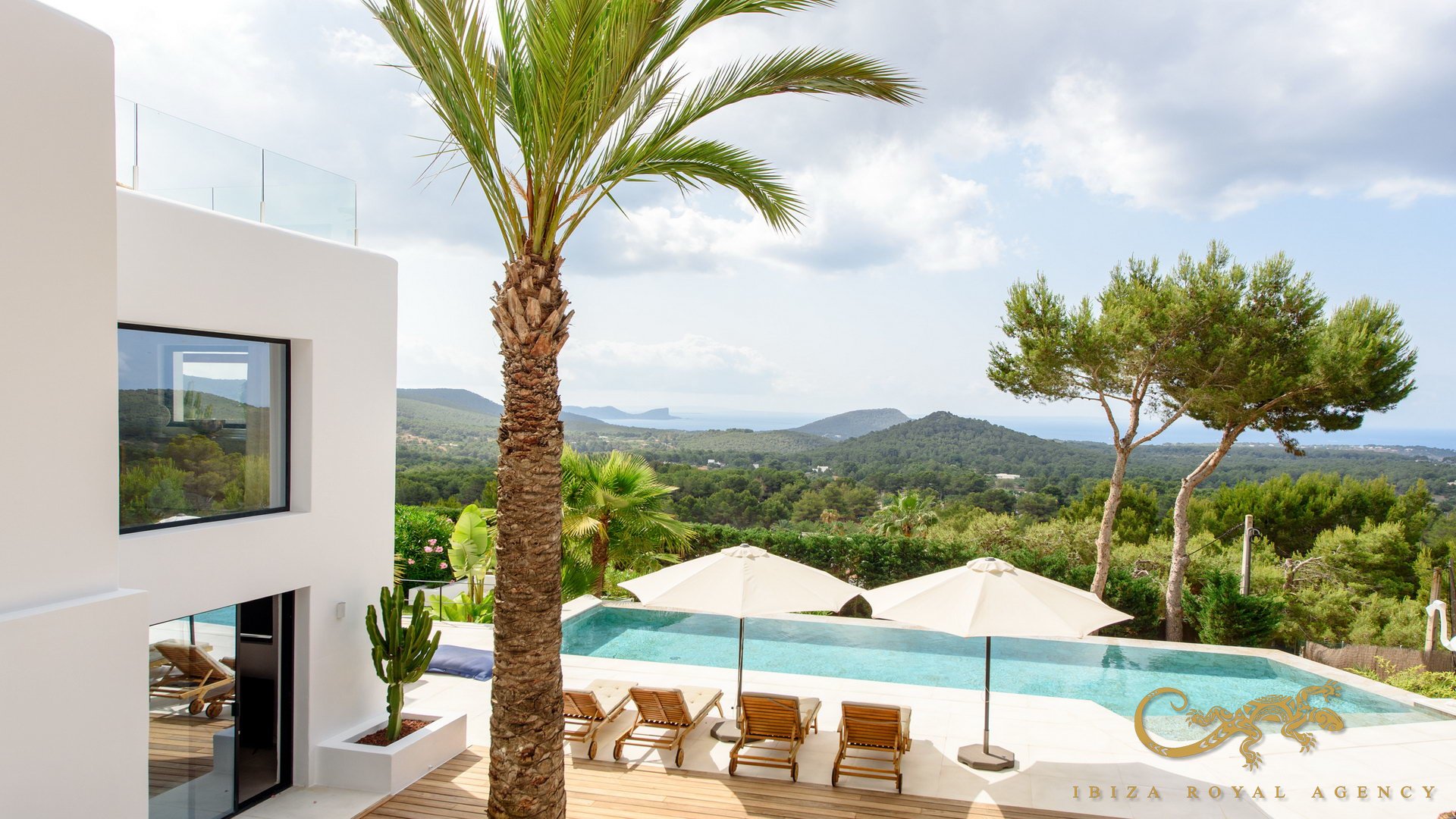 Huvila Es Cubells, Ibiza, Espanja 6 makuuhuonetta, 365 m2 No. 130008