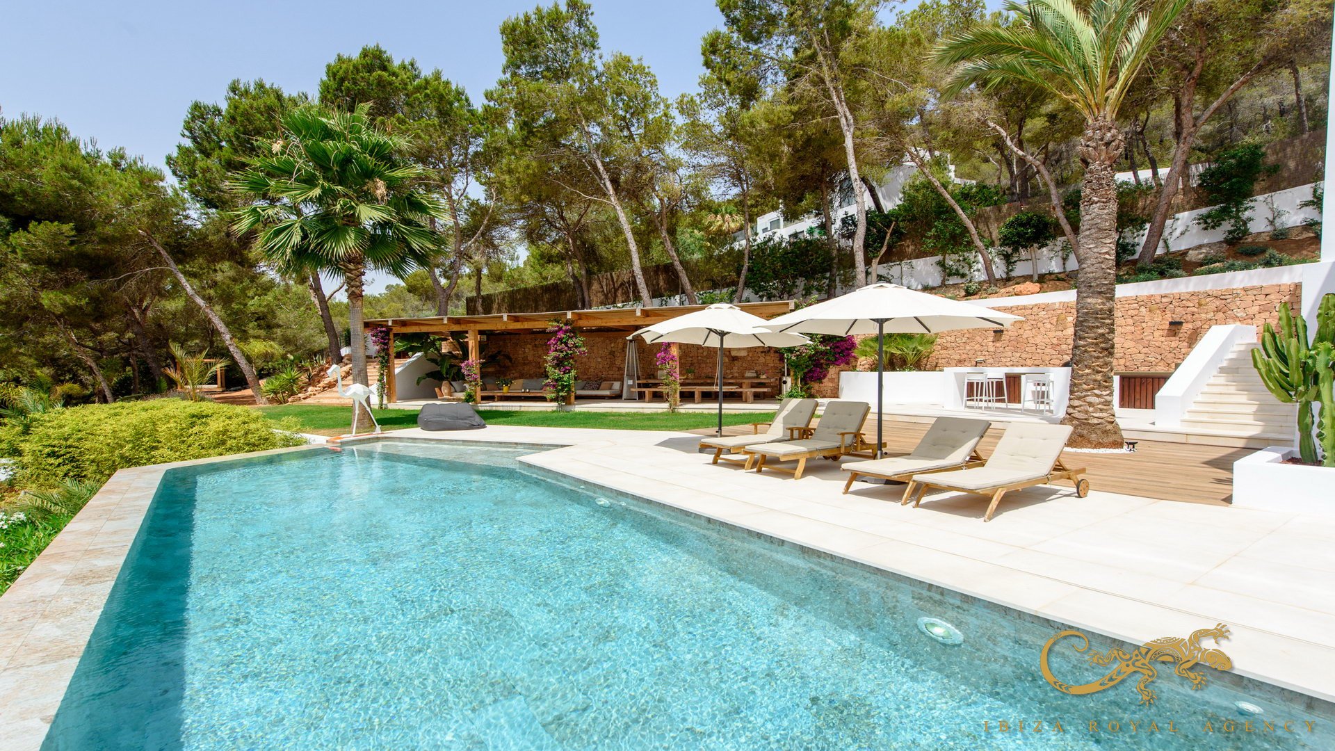 Huvila Es Cubells, Ibiza, Espanja 6 makuuhuonetta, 365 m2 No. 130008