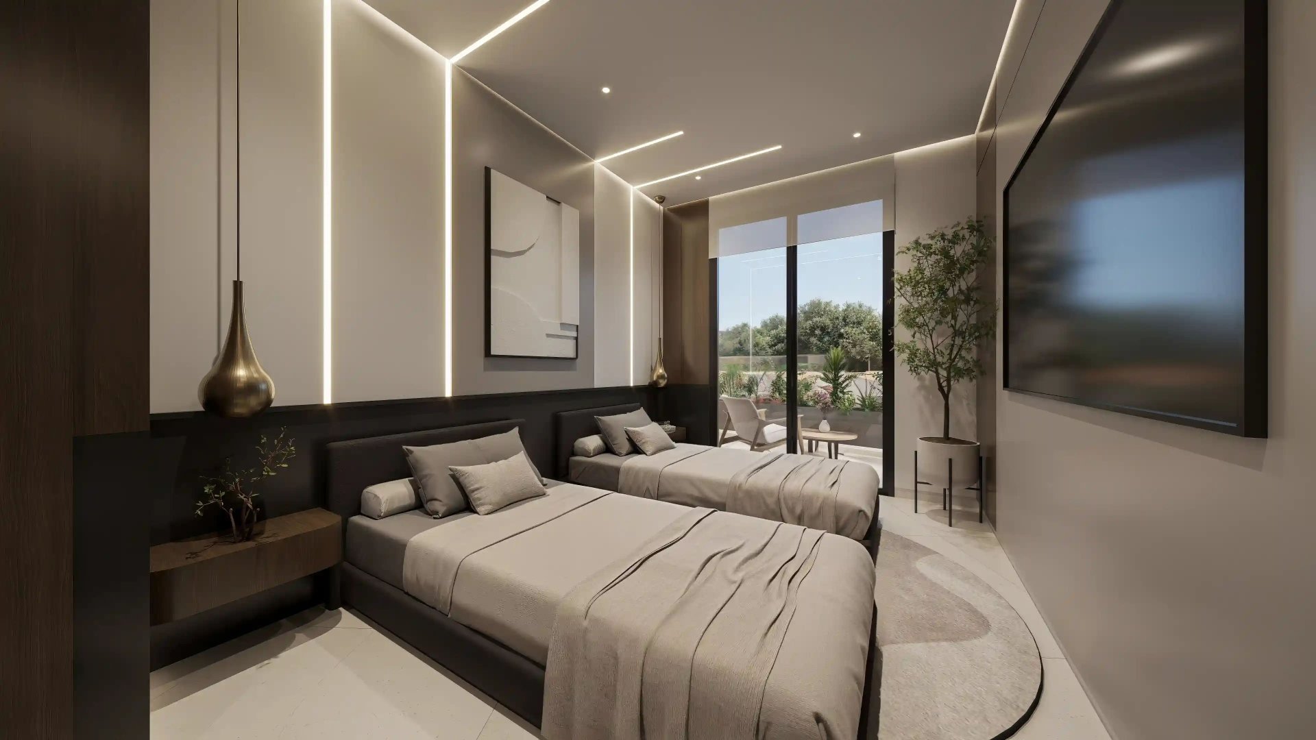Attico a Jesus, Ibiza, Spagna 3 camere da letto, 282 mq. N° 132821