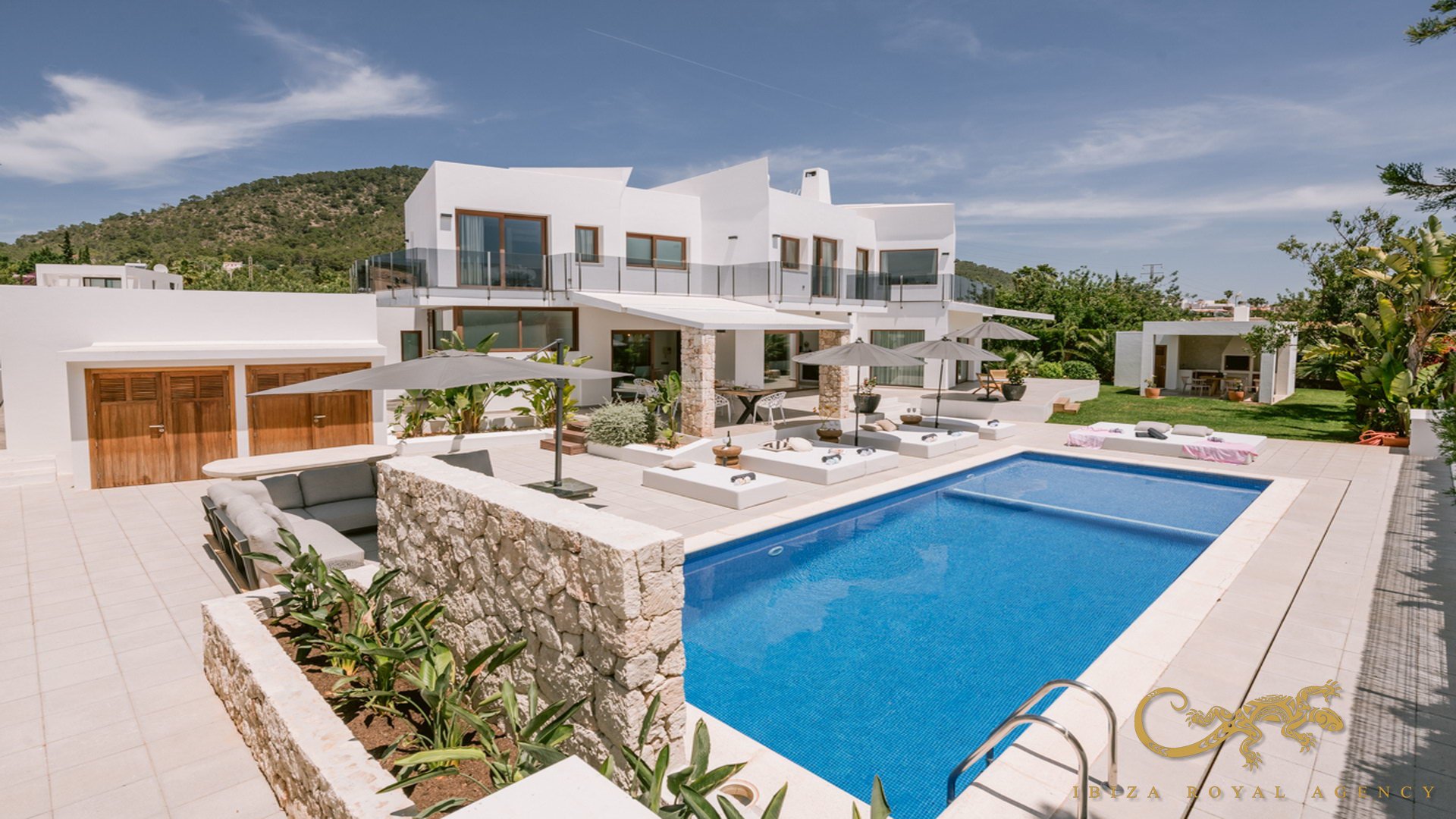 Villa i Sa Carroca, Ibiza, Spanien 4 sovrum, 325 kvm. Nr. 130016