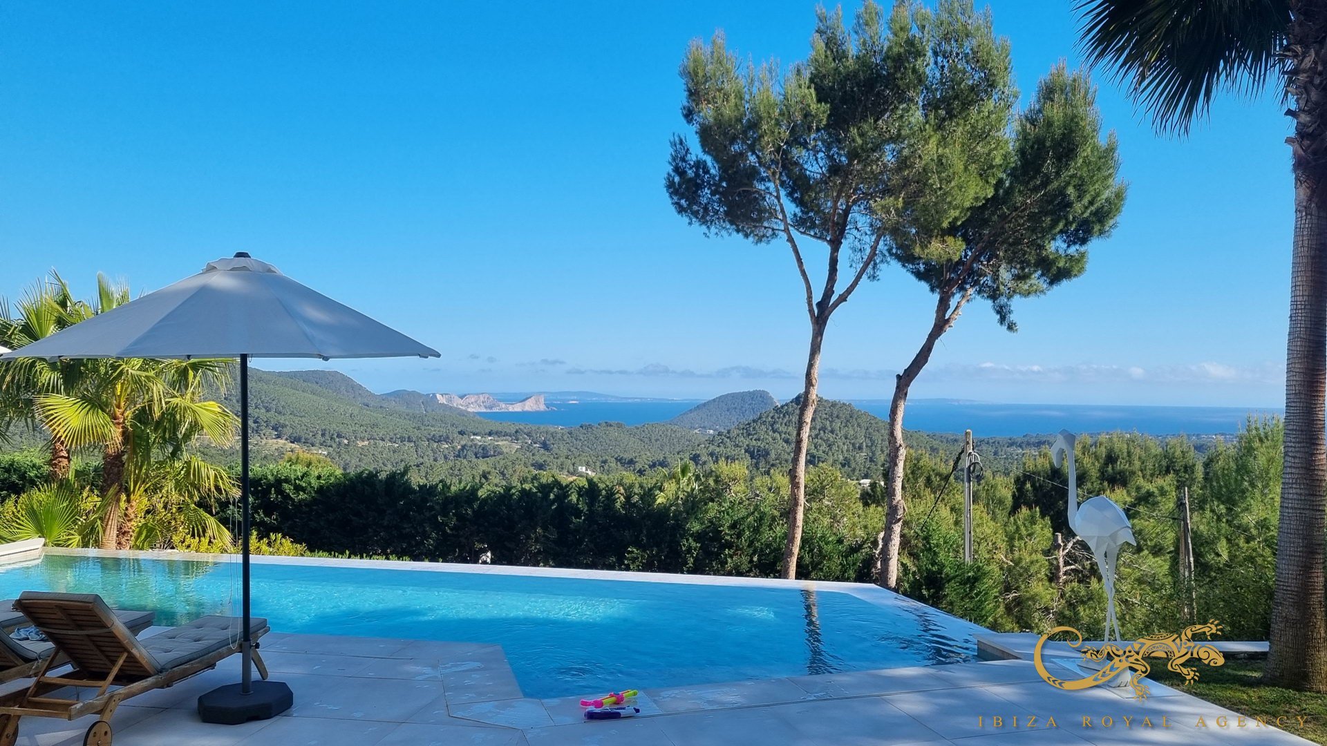 Huvila Es Cubells, Ibiza, Espanja 6 makuuhuonetta, 365 m2 No. 130008