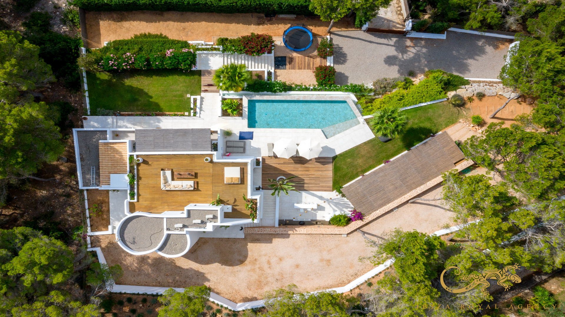 Huvila Es Cubells, Ibiza, Espanja 6 makuuhuonetta, 365 m2 No. 130008
