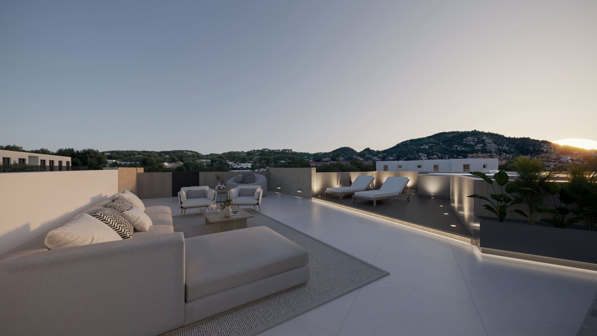 Penthäuser in Jesus, Ibiza, Spanien 3 Schlafzimmer, 274 m2 Nr. 132820