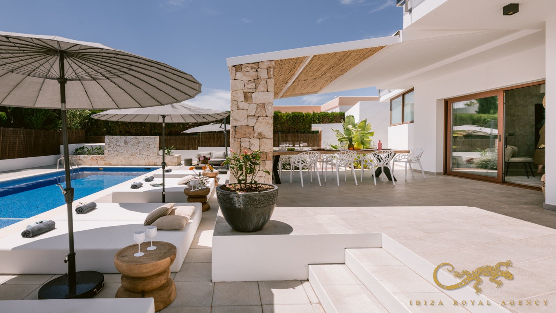 Villa i Sa Carroca, Ibiza, Spanien 4 sovrum, 325 kvm. Nr. 130016