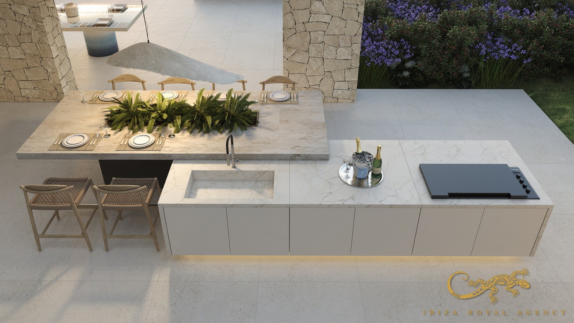Huvila Roca Llisa, Ibiza, Espanja 731 m2 No. 130025