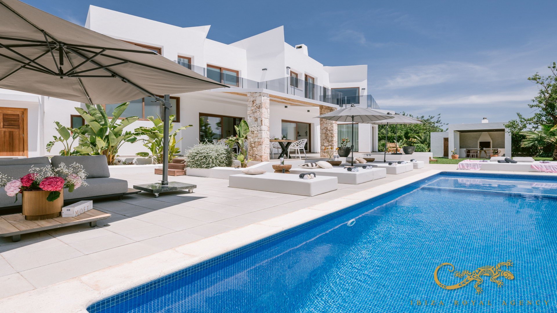 Villa i Sa Carroca, Ibiza, Spanien 4 sovrum, 325 kvm. Nr. 130016