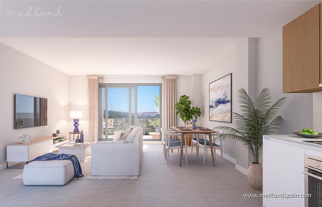 Appartamento a Manilva, Malaga, Spagna 2 camere da letto, 118 mq. N° 124782