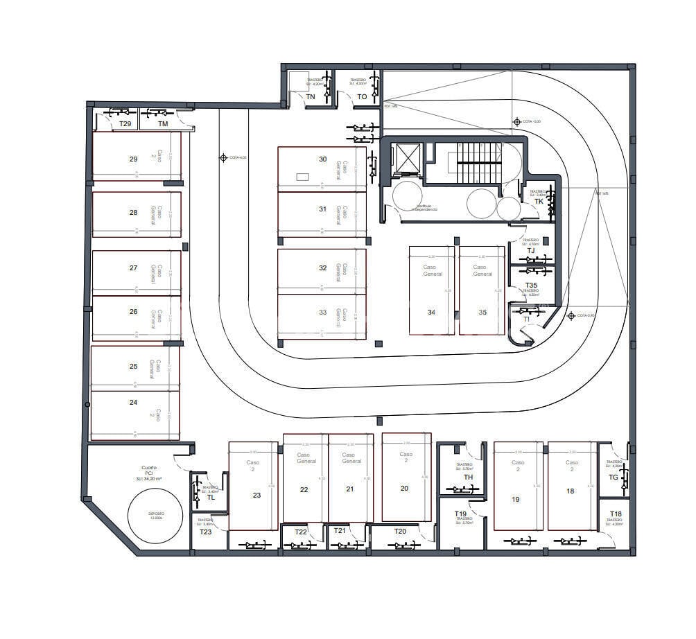 Penthäuser in Torrevieja, Alicante, Spanien 2 Schlafzimmer, 53 m2 Nr. 121209