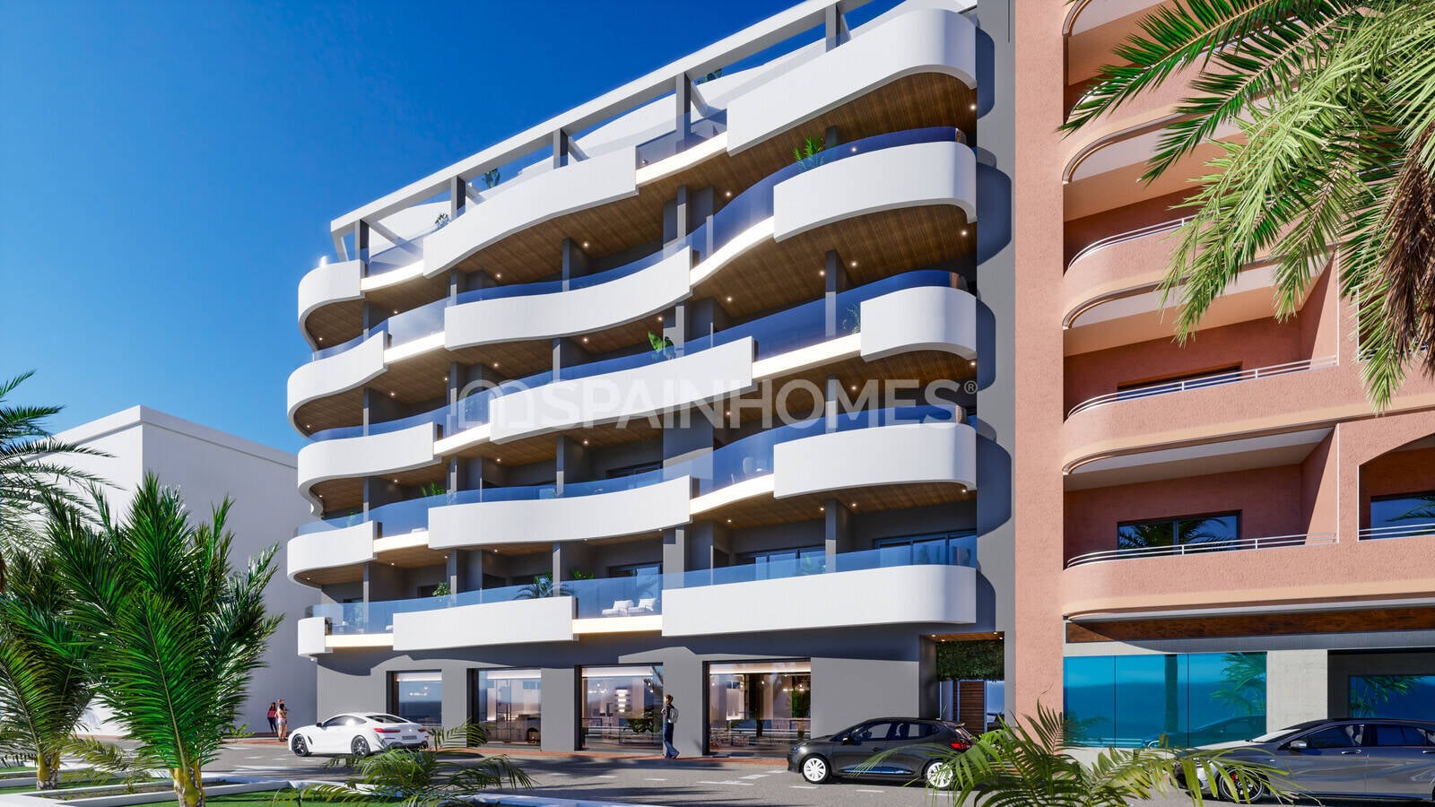 Penthäuser in Torrevieja, Alicante, Spanien 2 Schlafzimmer, 53 m2 Nr. 121209