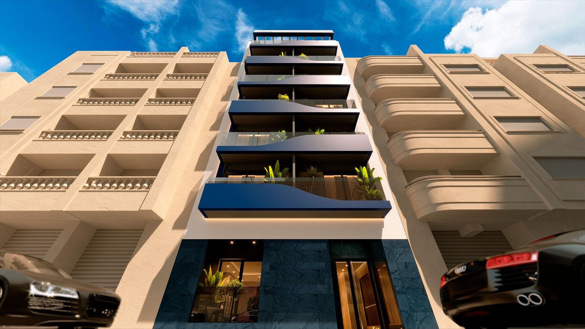 Penthouse à Torrevieja, Alicante, Espagne 1 chambre, 75 m2 No. 128572