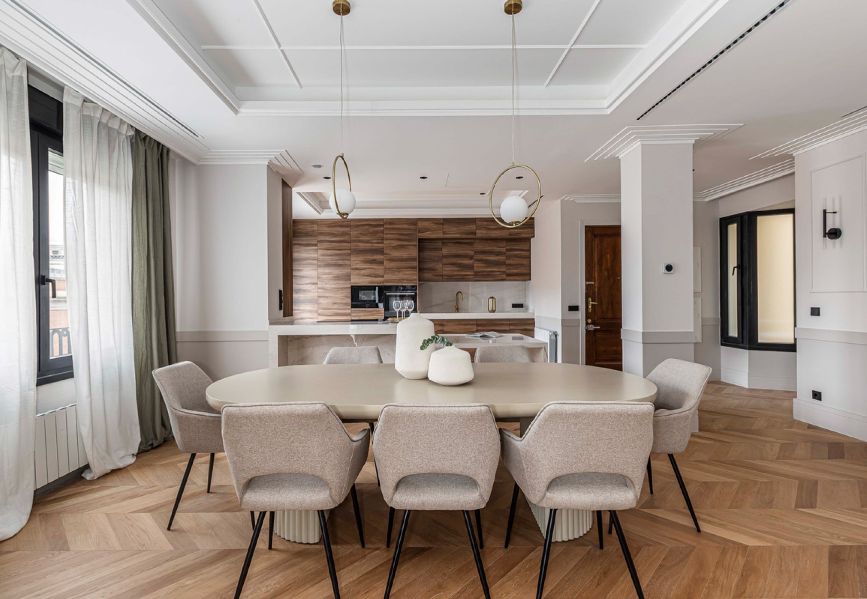 Apartment in Madrid, Spain 3 bedrooms, 232 sq.m. No. 122765