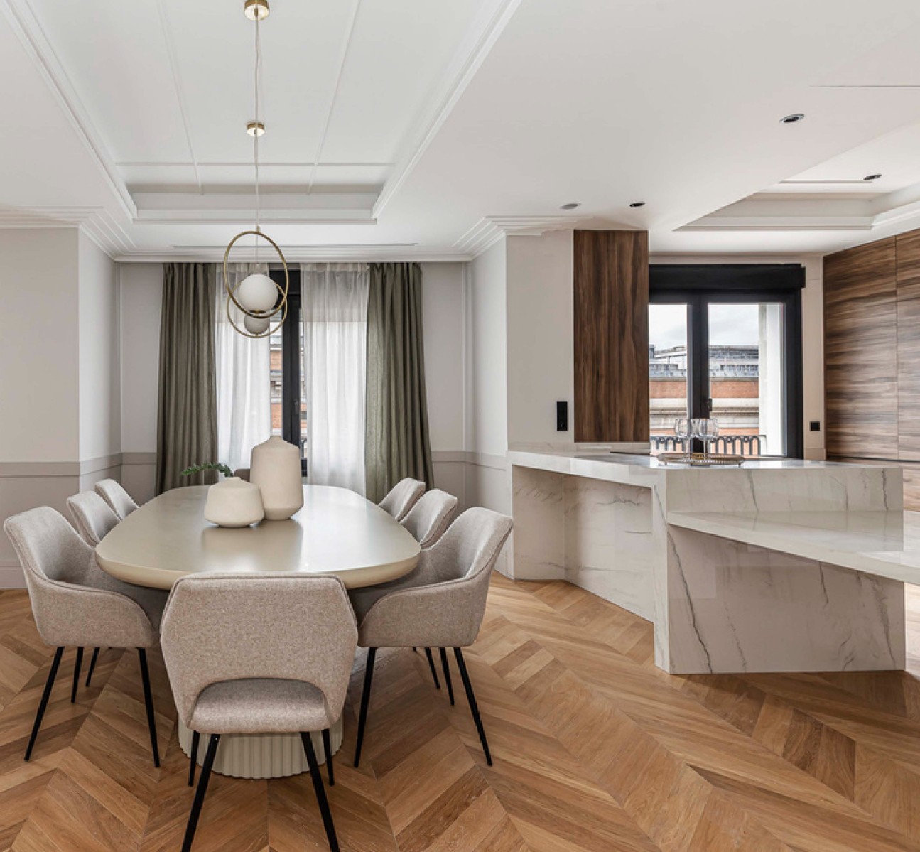 Apartment in Madrid, Spain 3 bedrooms, 232 sq.m. No. 122765